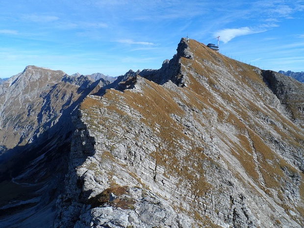 Nebelhornbahn Bergstation 2210m Tourenberichte und Fotos