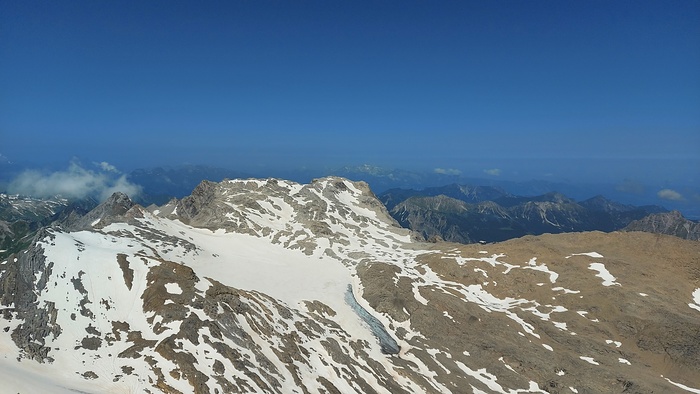 Vom Brandner Gletscher ist nicht mehr viel übrig. Fotos