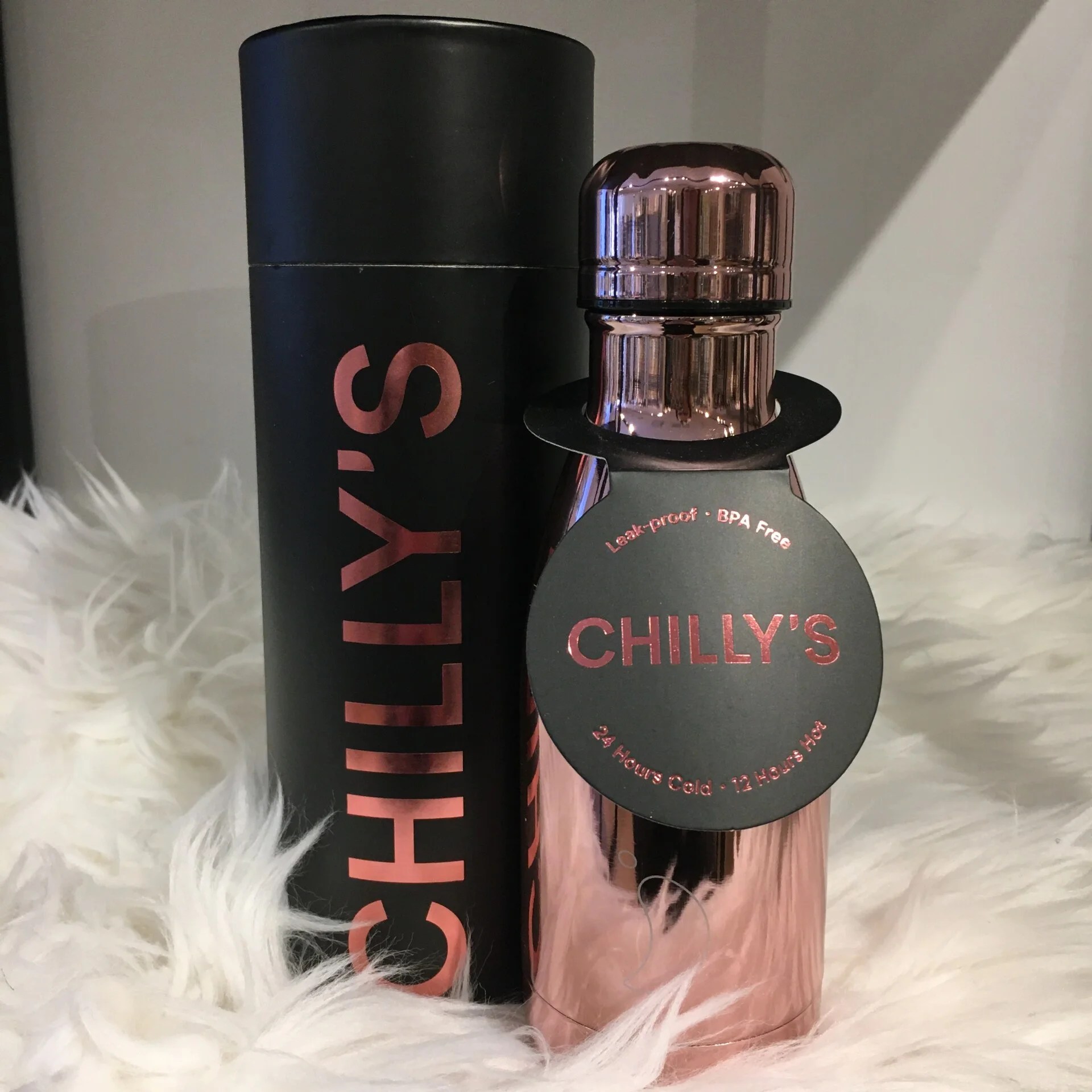 Chilly’s Bottle Rose Gold 260ml TOF Conceptstore