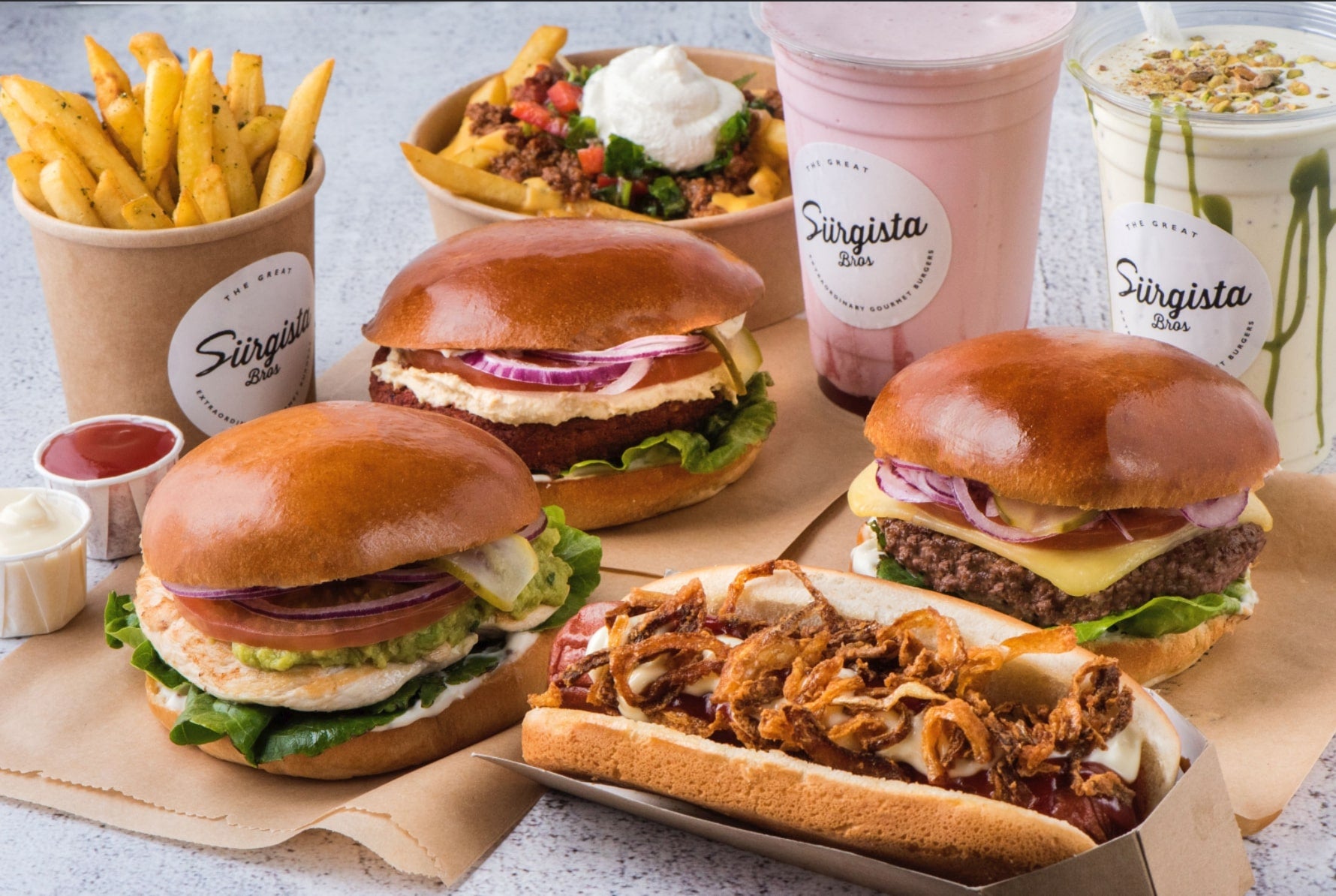 Siirgista Bros Burger Bar delivery from Marylebone Order with Deliveroo