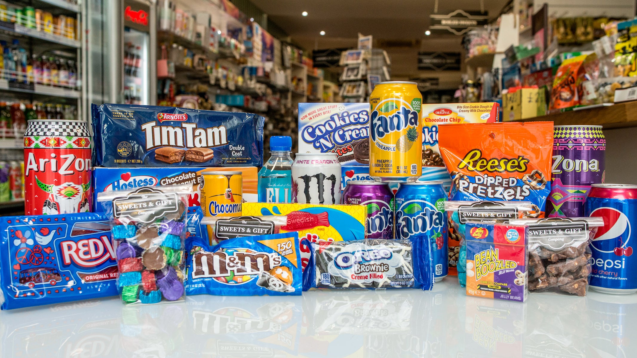 The Sweet & Gift Company delivery from Liverpool City Centre Order