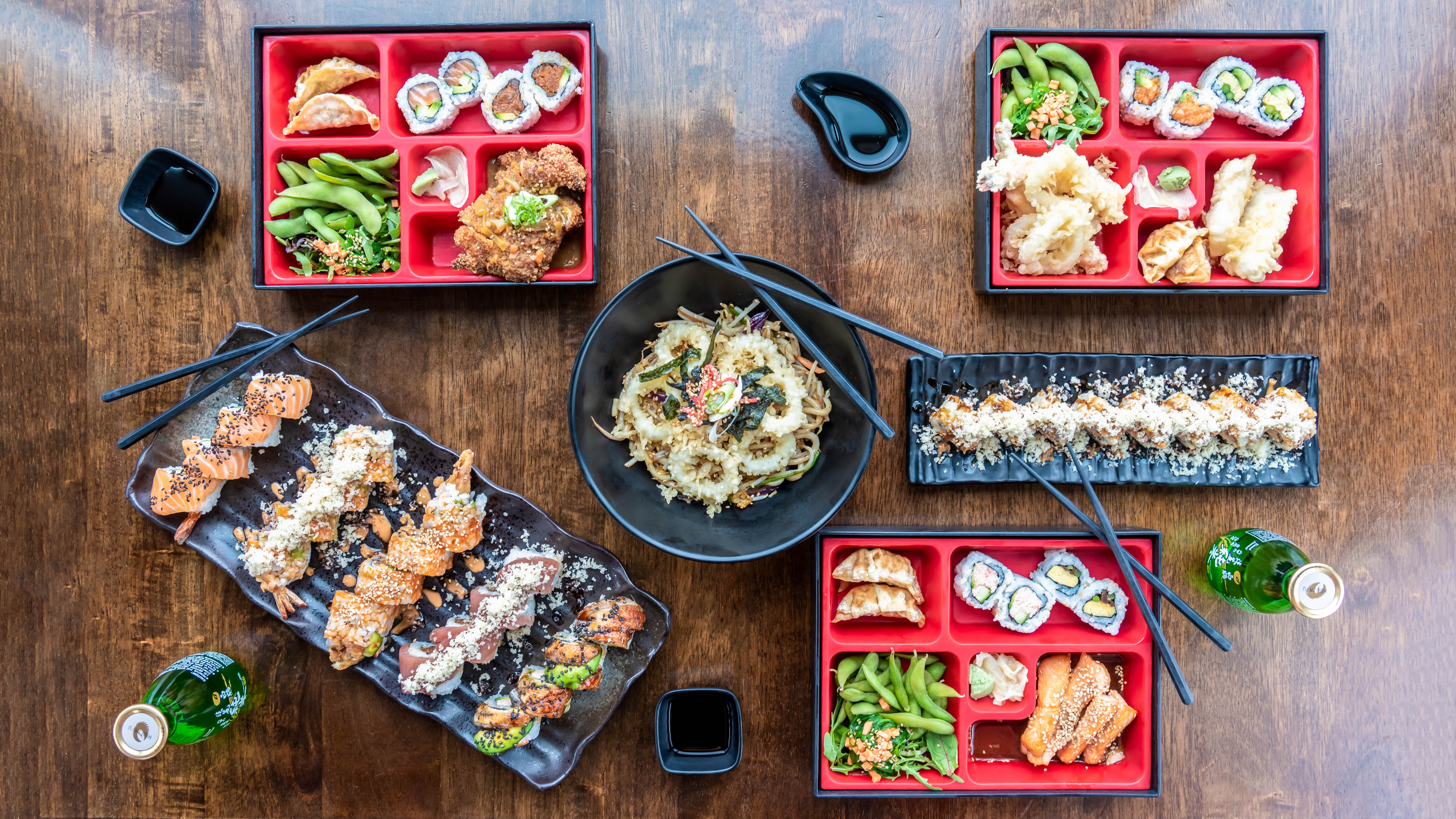 J2 Grill & Sushi Dinner delivery from International Financial Services