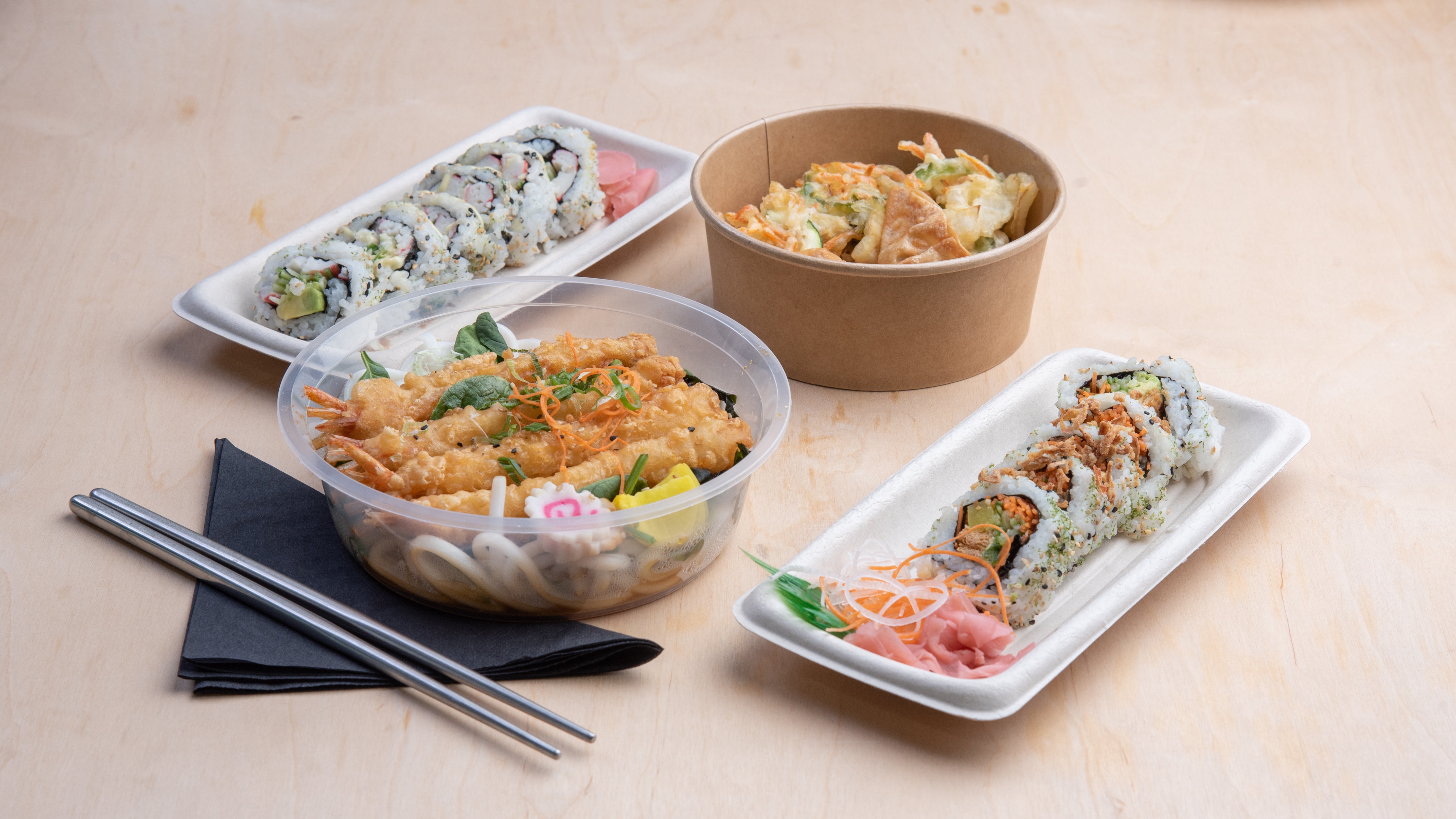 Issa Sushi delivery from Crawley Order with Deliveroo