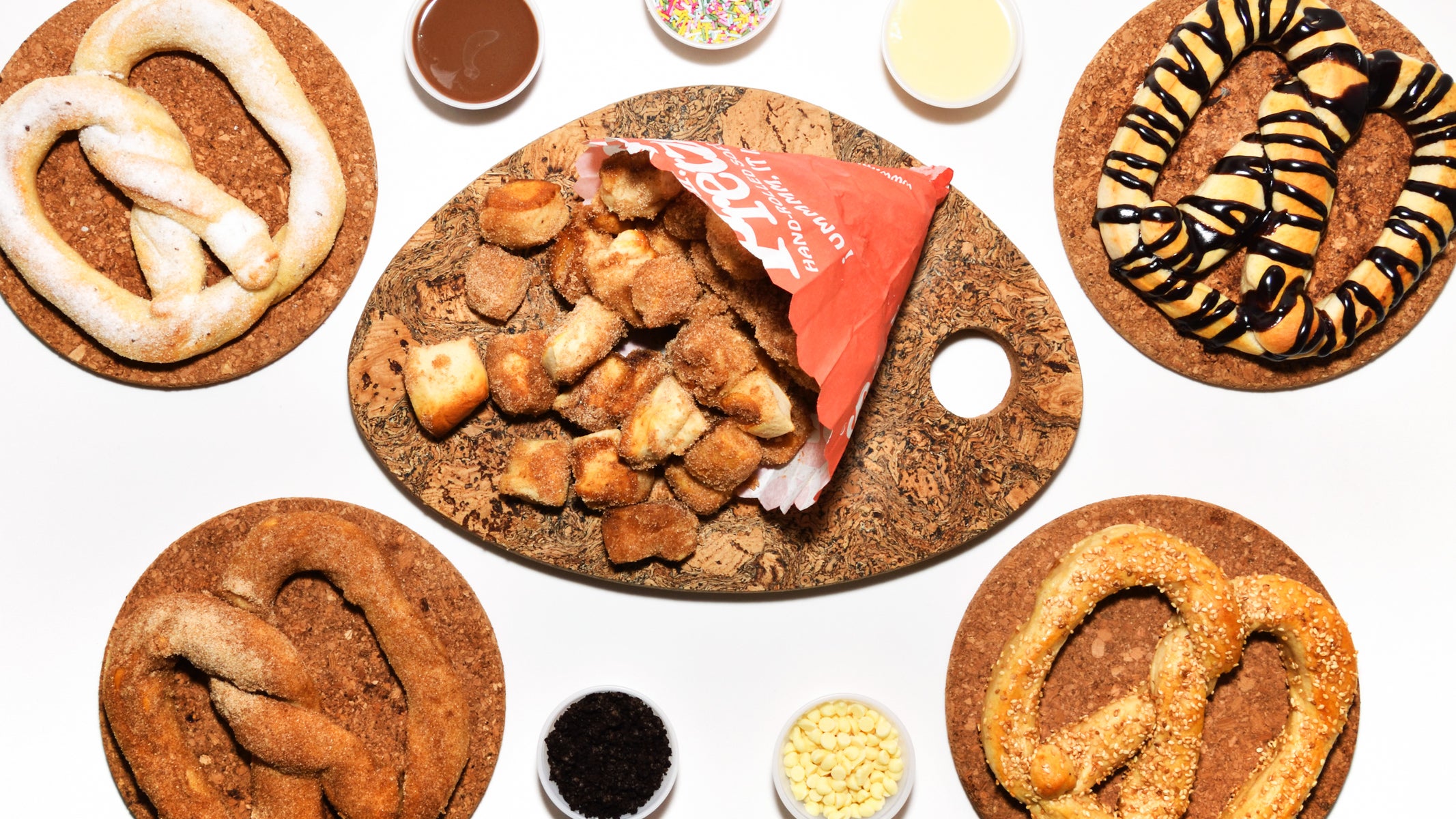 Mr Pretzels delivery from Lewisham Order with Deliveroo