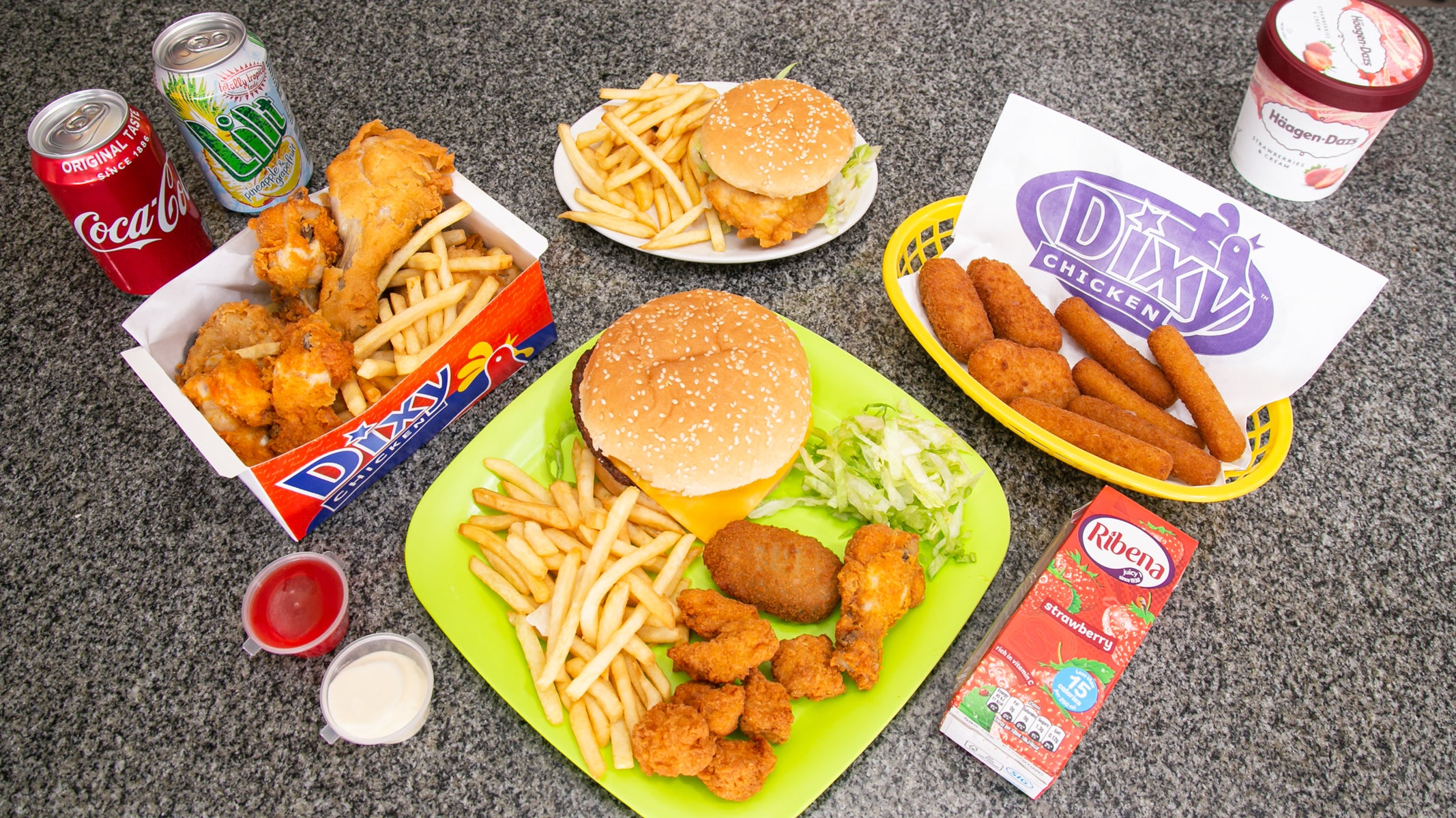 Dixy Chicken delivery from The Chase Order with Deliveroo