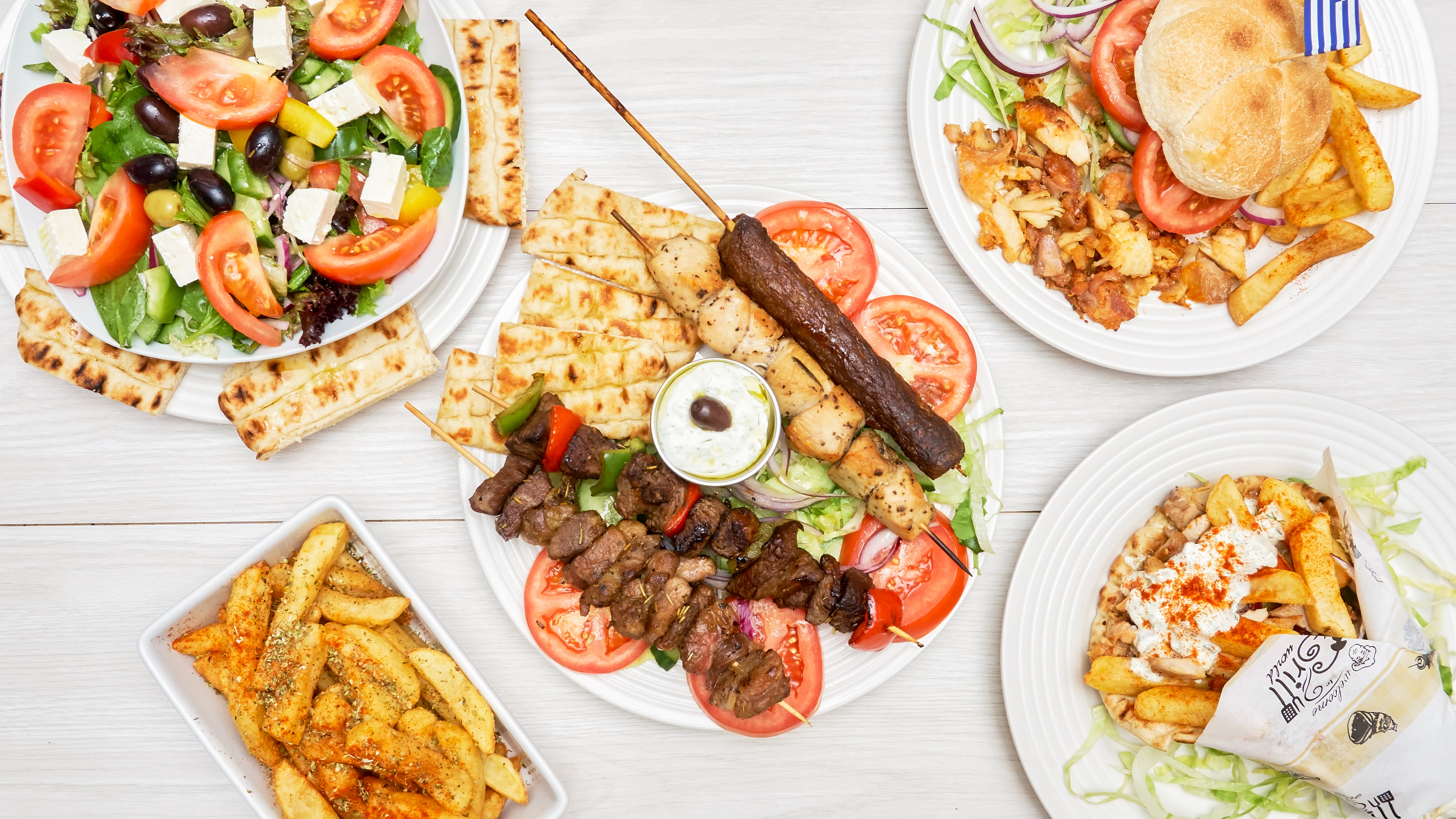 The Olive Greek Street Food delivery from Leicester City Centre Order with Deliveroo