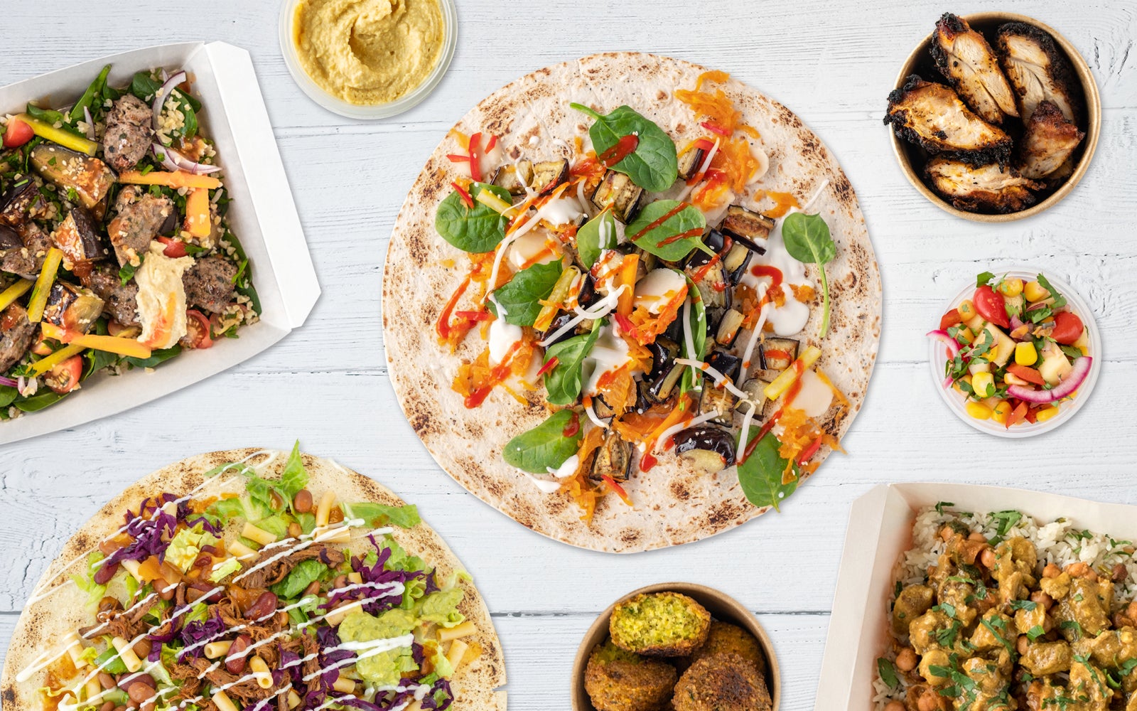 Wrap It Up! delivery from The City Order with Deliveroo