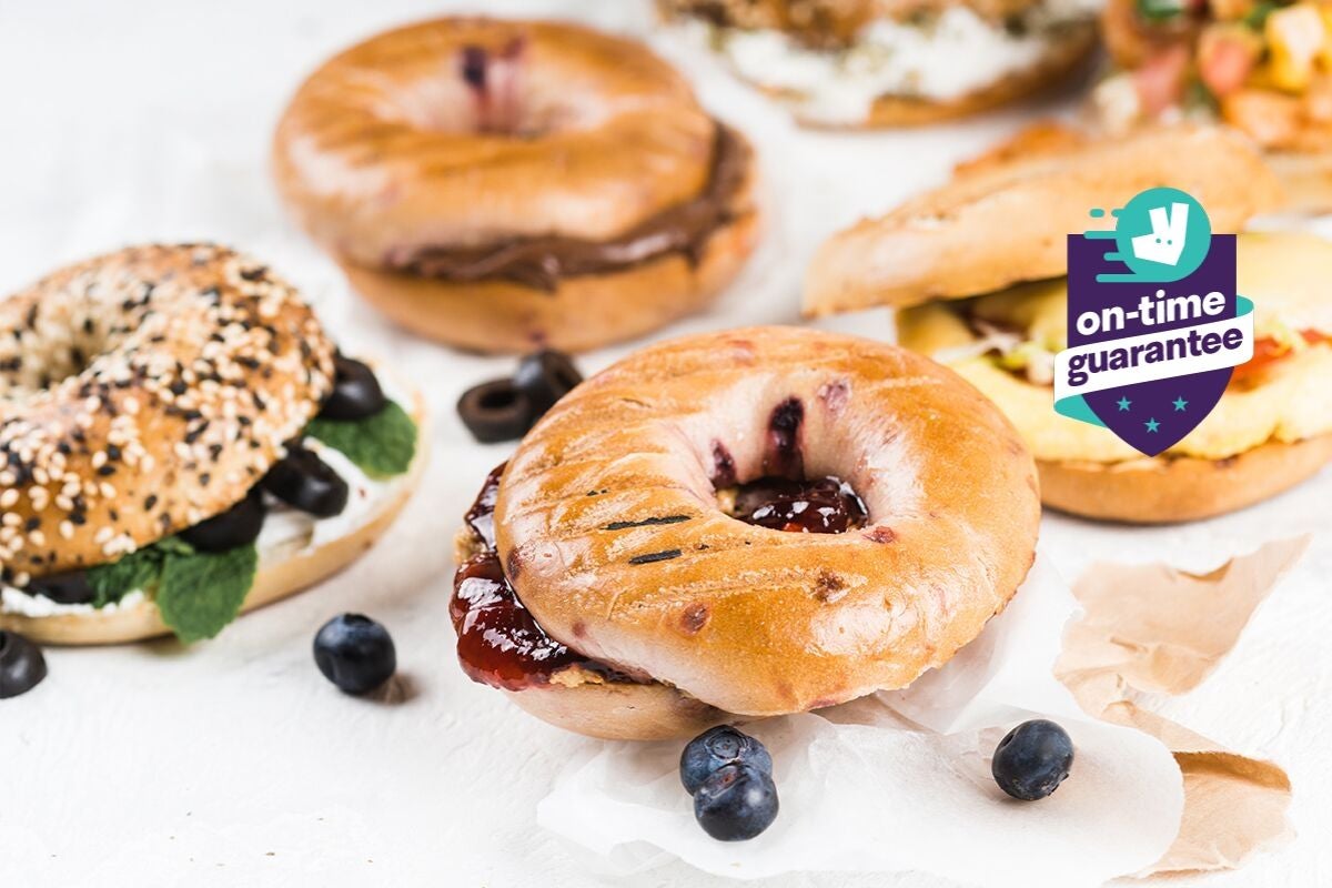 Lovin Bagels delivery from Downtown Order with Deliveroo