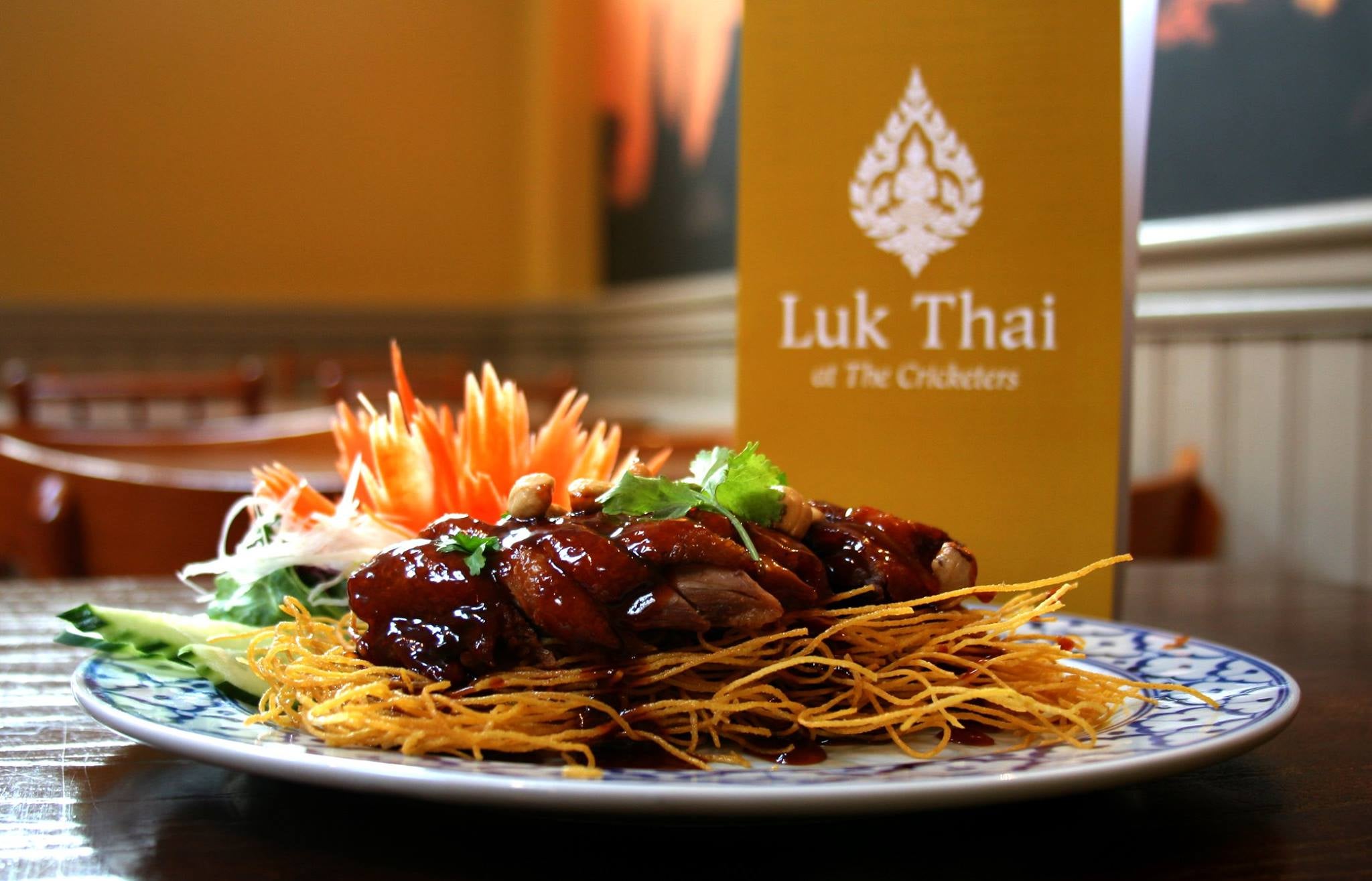Luk Thai at The Cricketers delivery from Cambridge Centre Order with