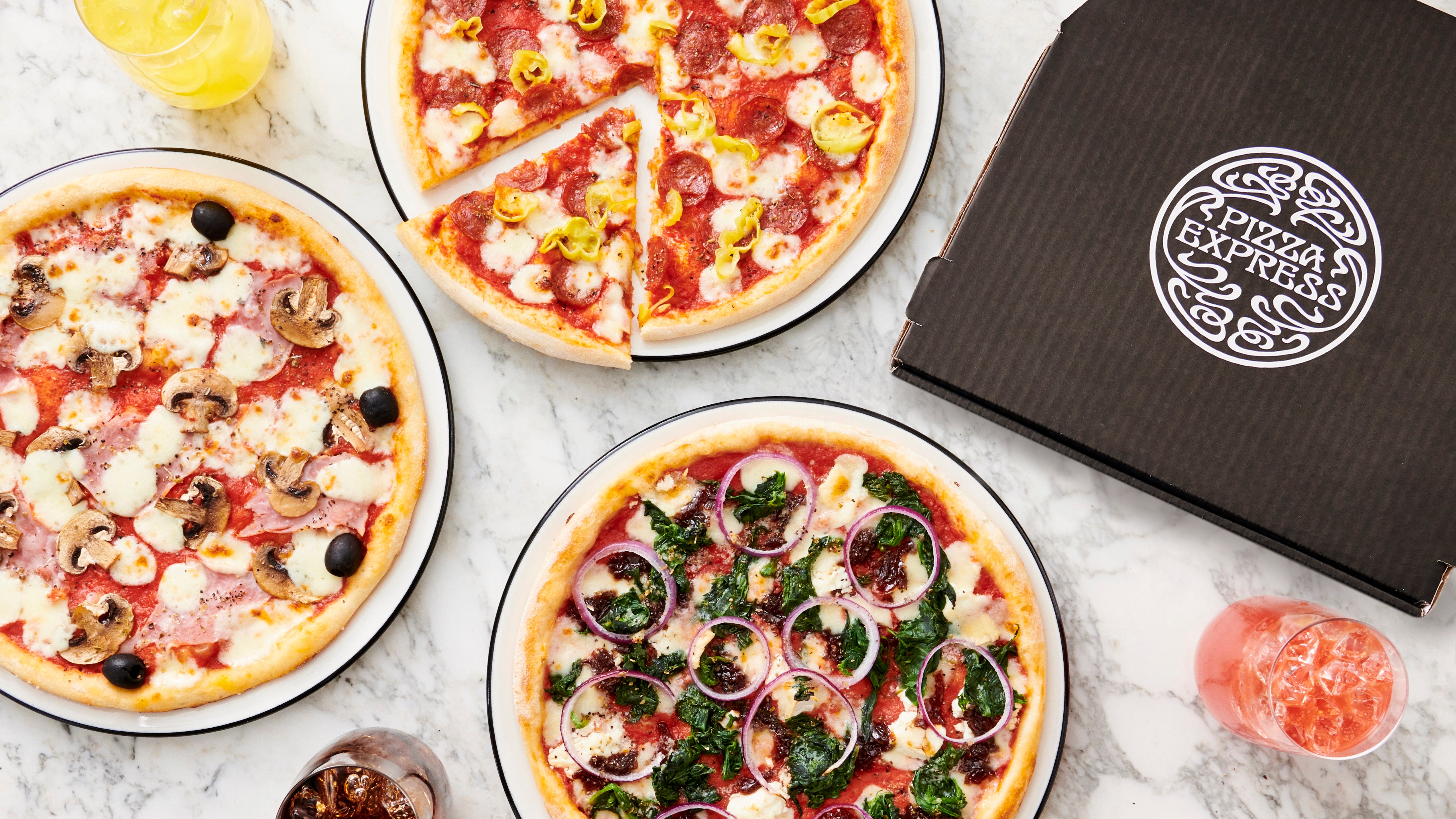 PizzaExpress delivery from Derby Order with Deliveroo