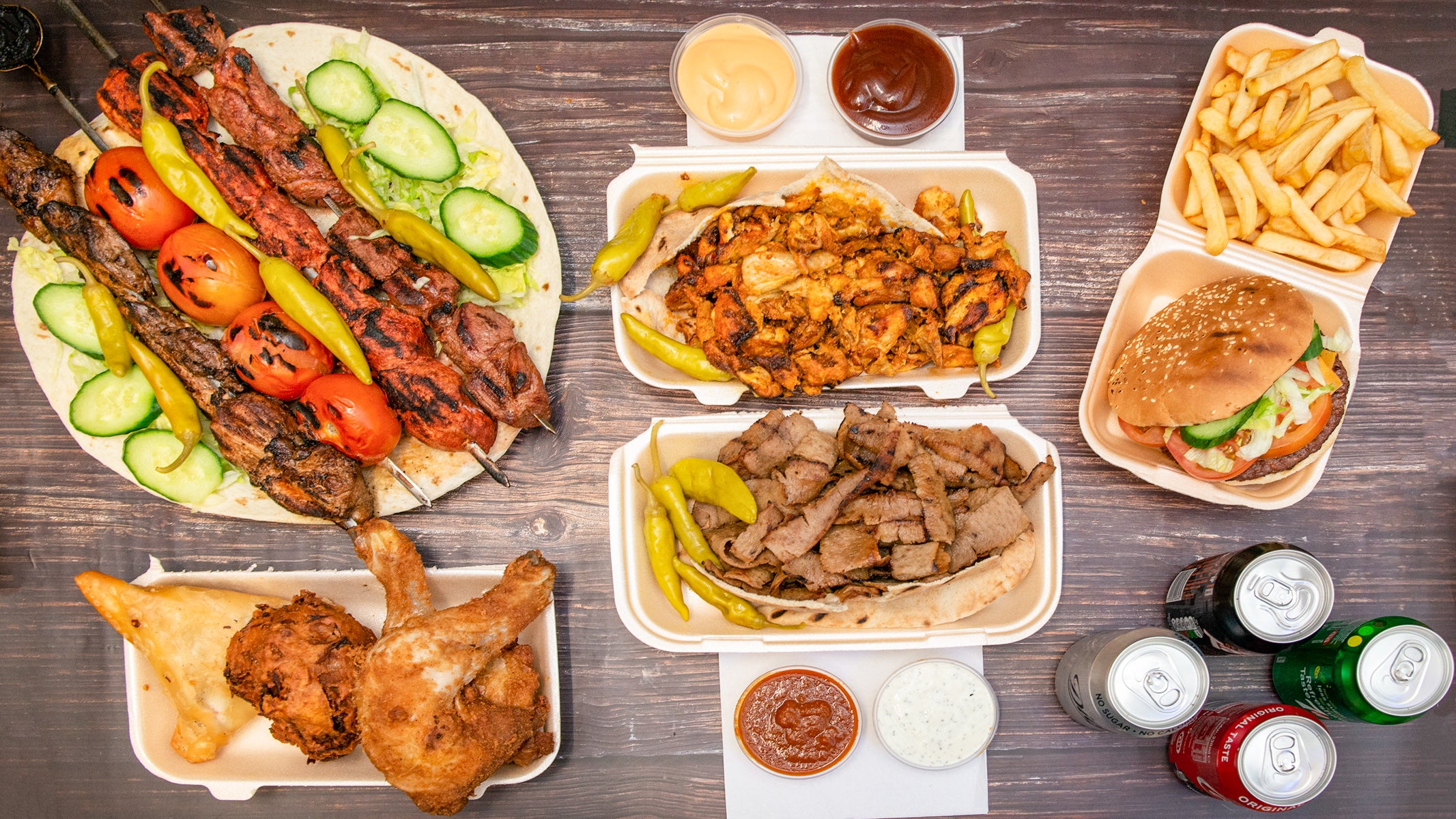 Livraison Golden Kebab à Montagne verte Commandez avec Deliveroo