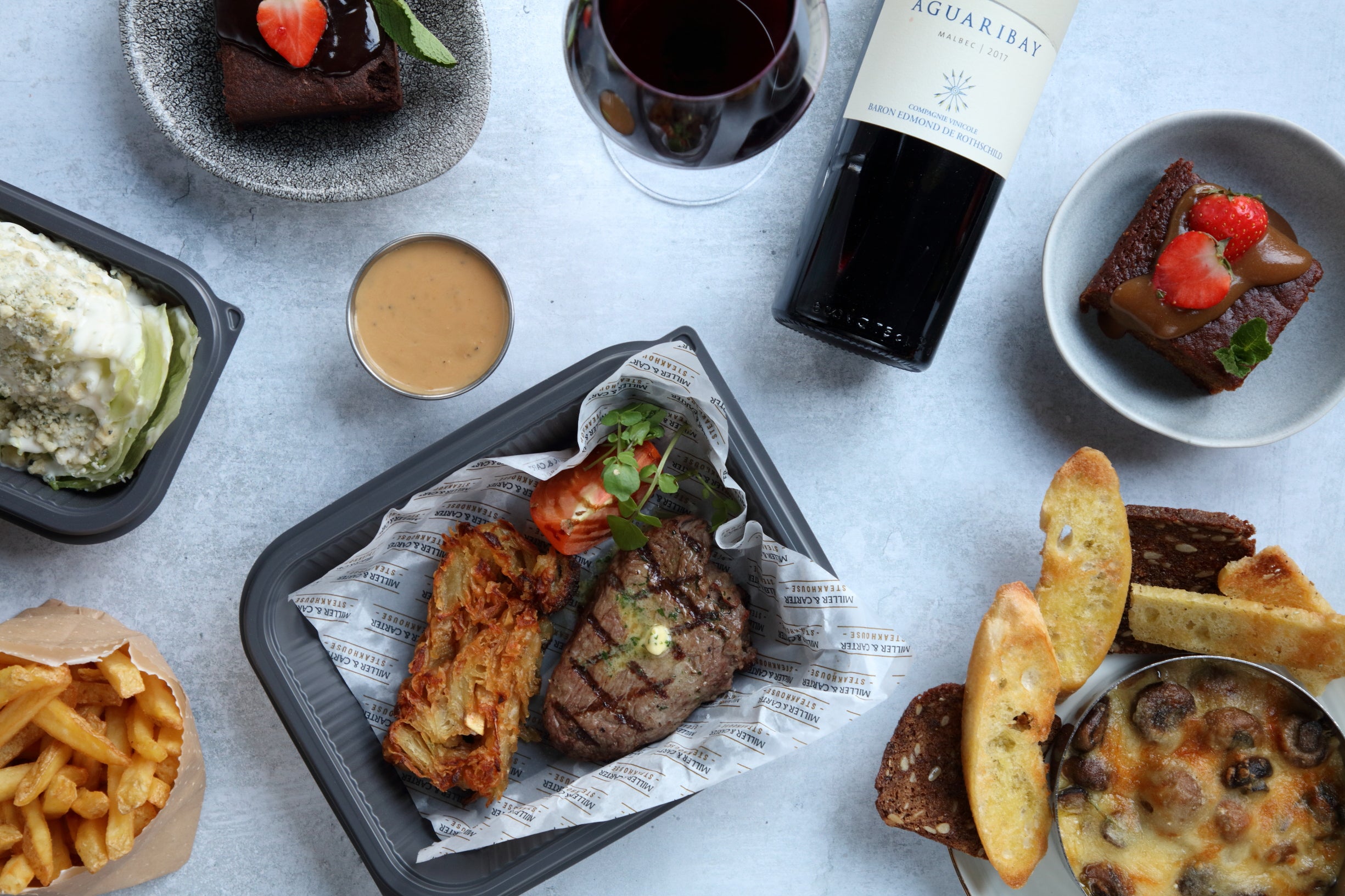 Miller & Carter delivery from Eastwood Order with Deliveroo