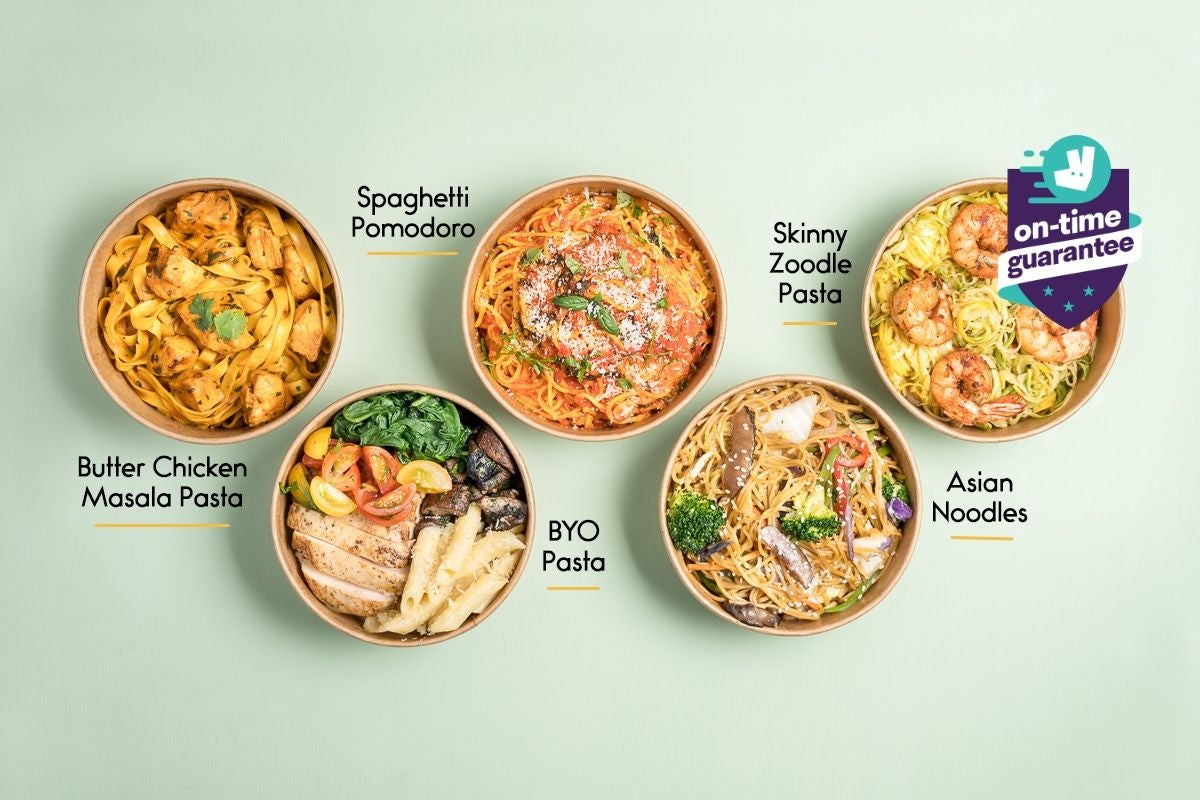 Go! Pasta delivery from Business Bay Order with Deliveroo