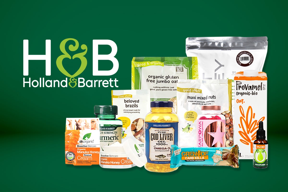 Holland & Barrett delivery from Balham Order with Deliveroo