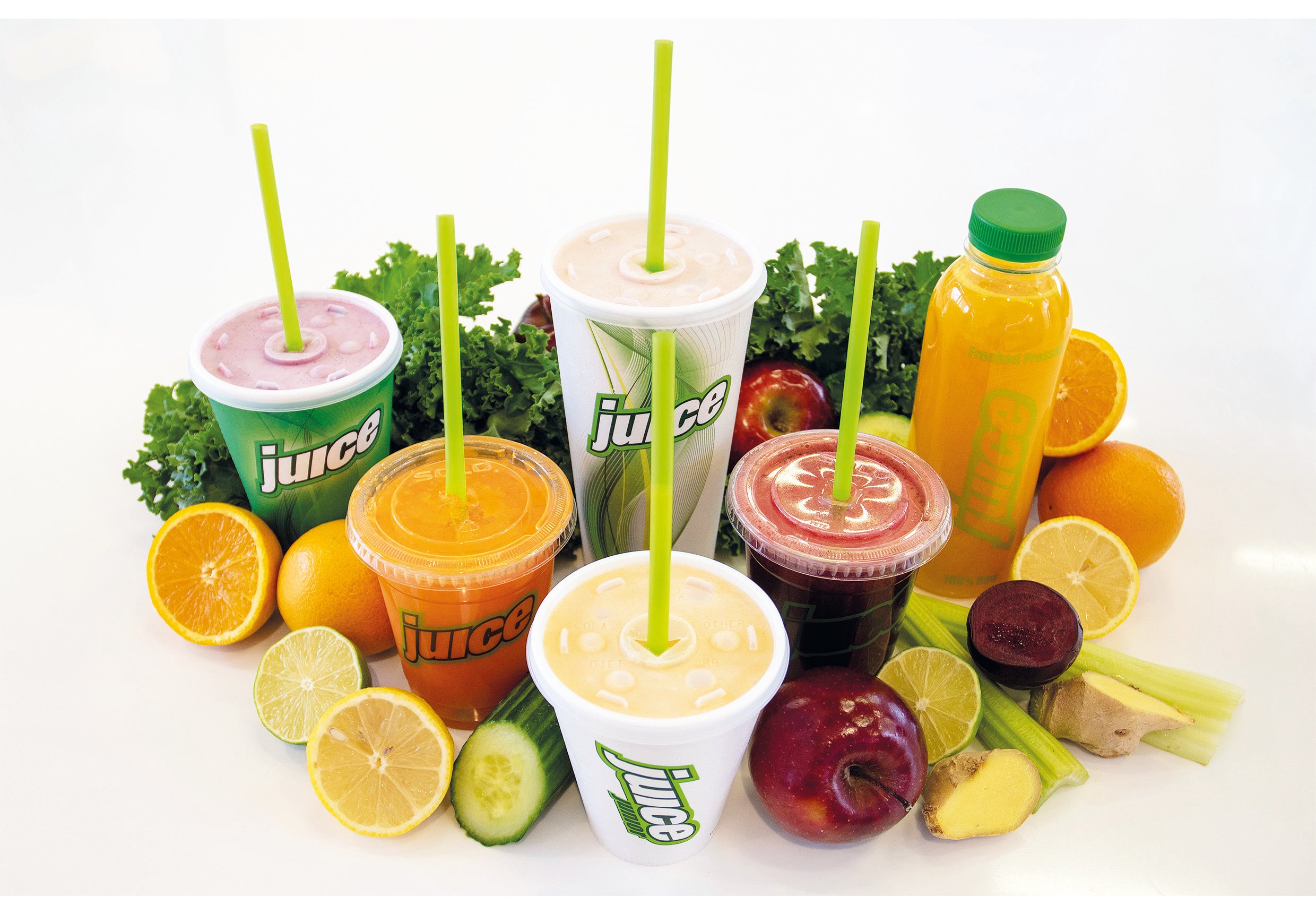 Juice delivery from White Rose Shopping Centre Order with Deliveroo