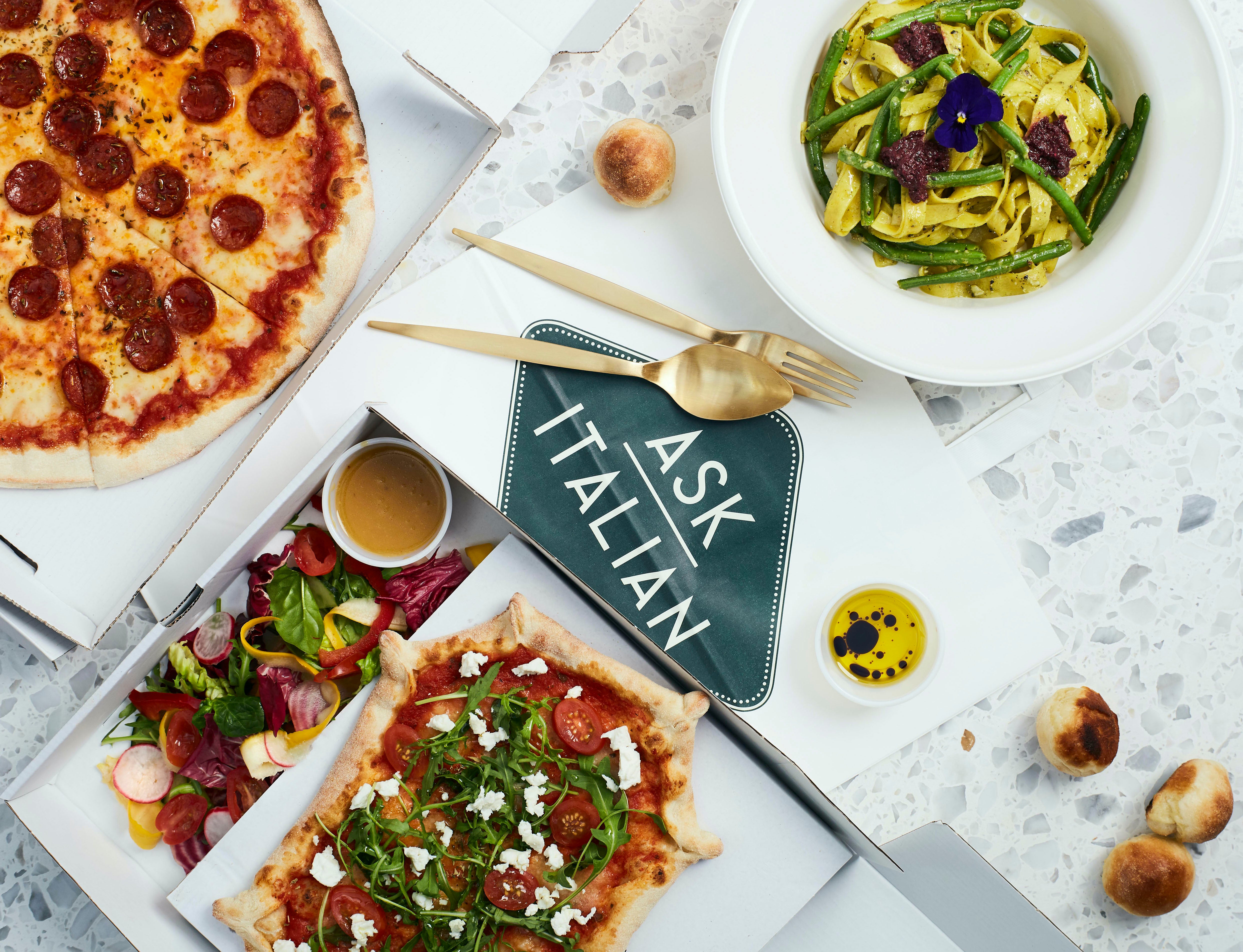 ASK Italian Pasta & Pizza delivery from Canterbury Order with Deliveroo