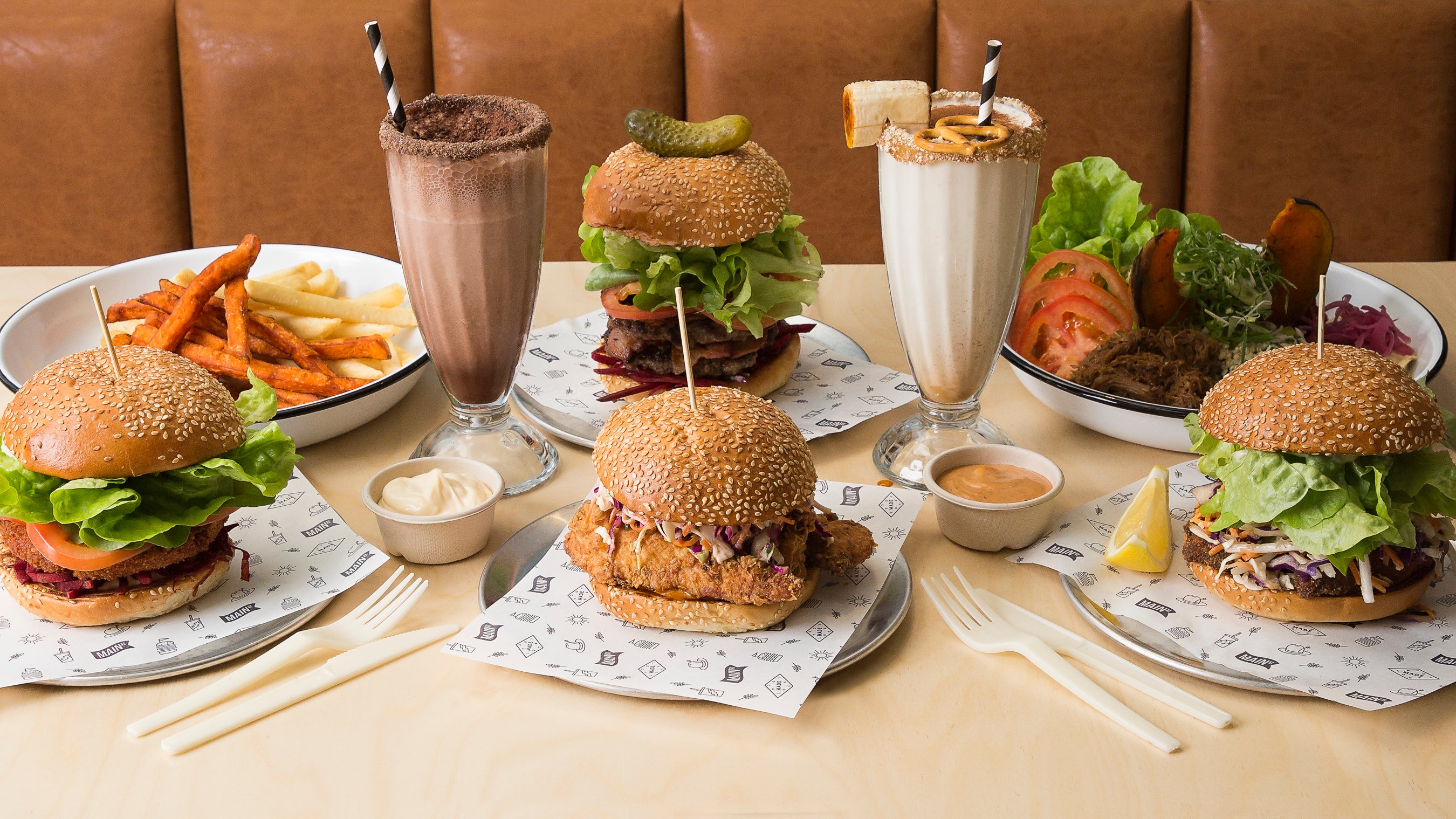 Main Street Burger Bar delivery from Broadbeach Order with Deliveroo