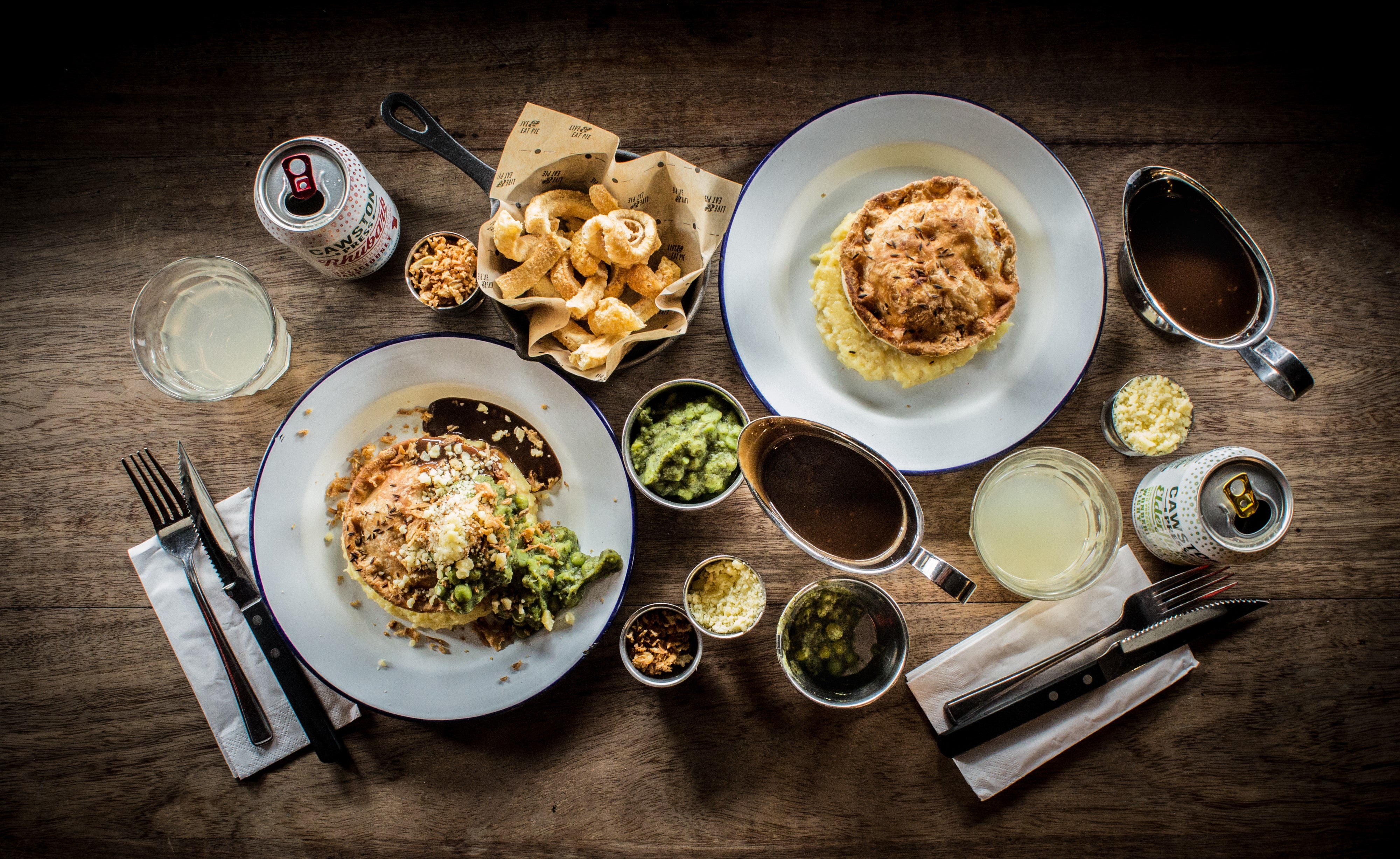 Pieminister delivery from South Bank Order with Deliveroo