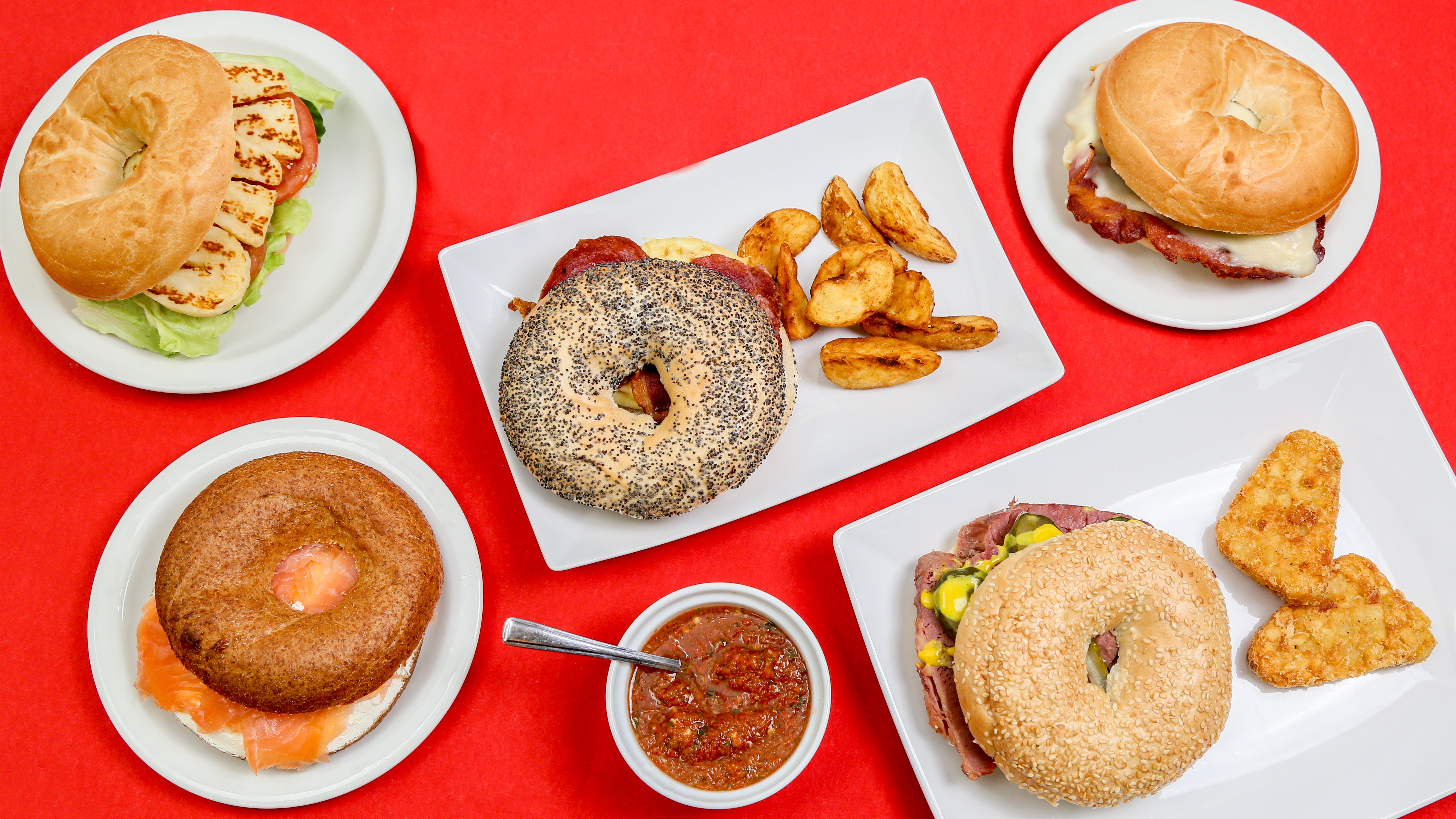 Yummy Bagels delivery from The City Order with Deliveroo