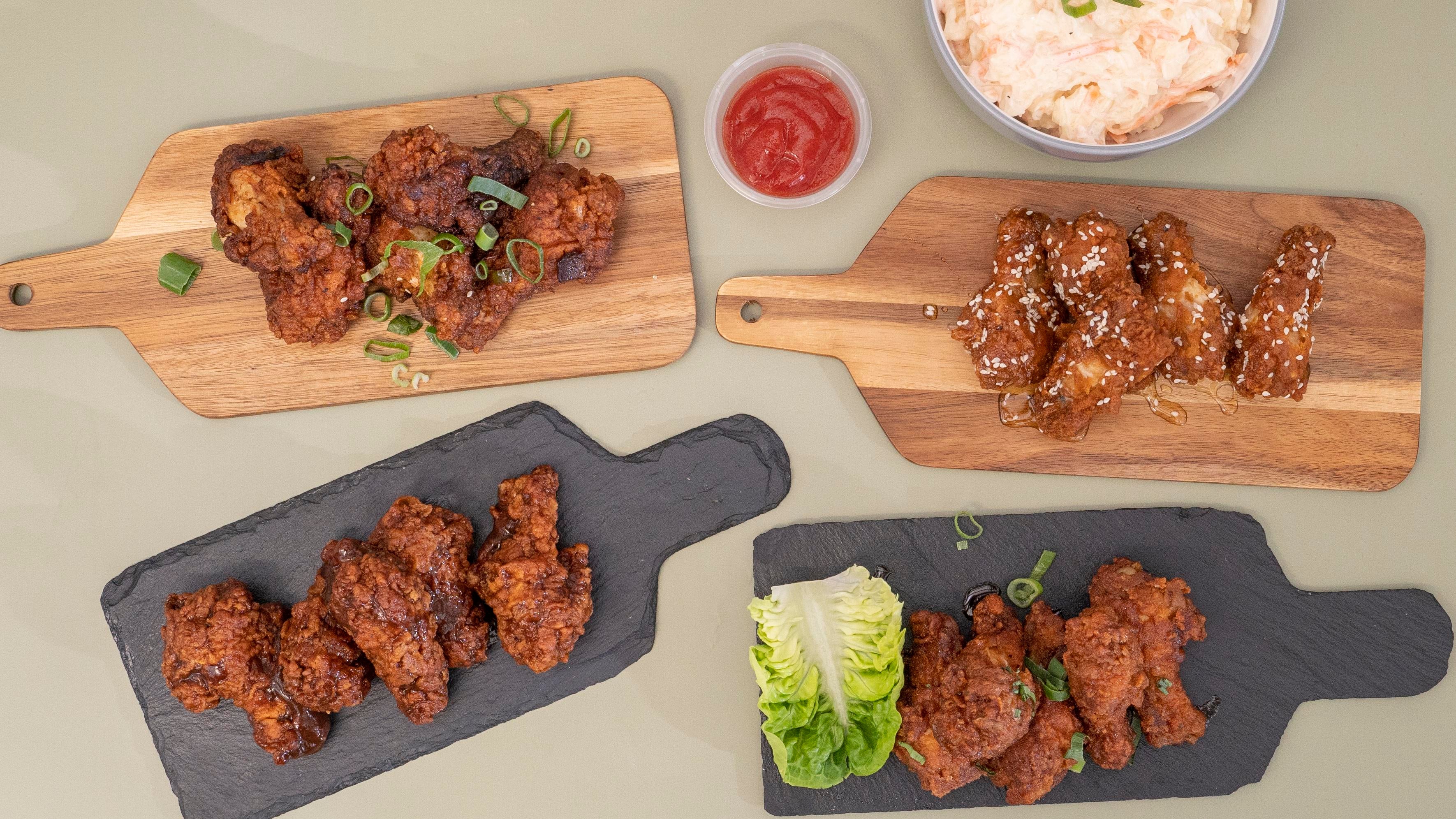 Fly Wings delivery from Shadwell Order with Deliveroo