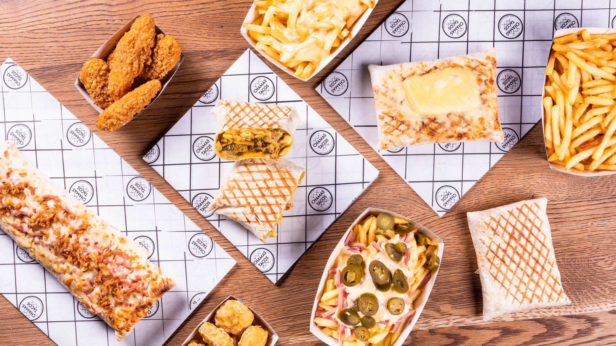 Livraison Chamas Tacos à Saint Paul Commandez avec Deliveroo