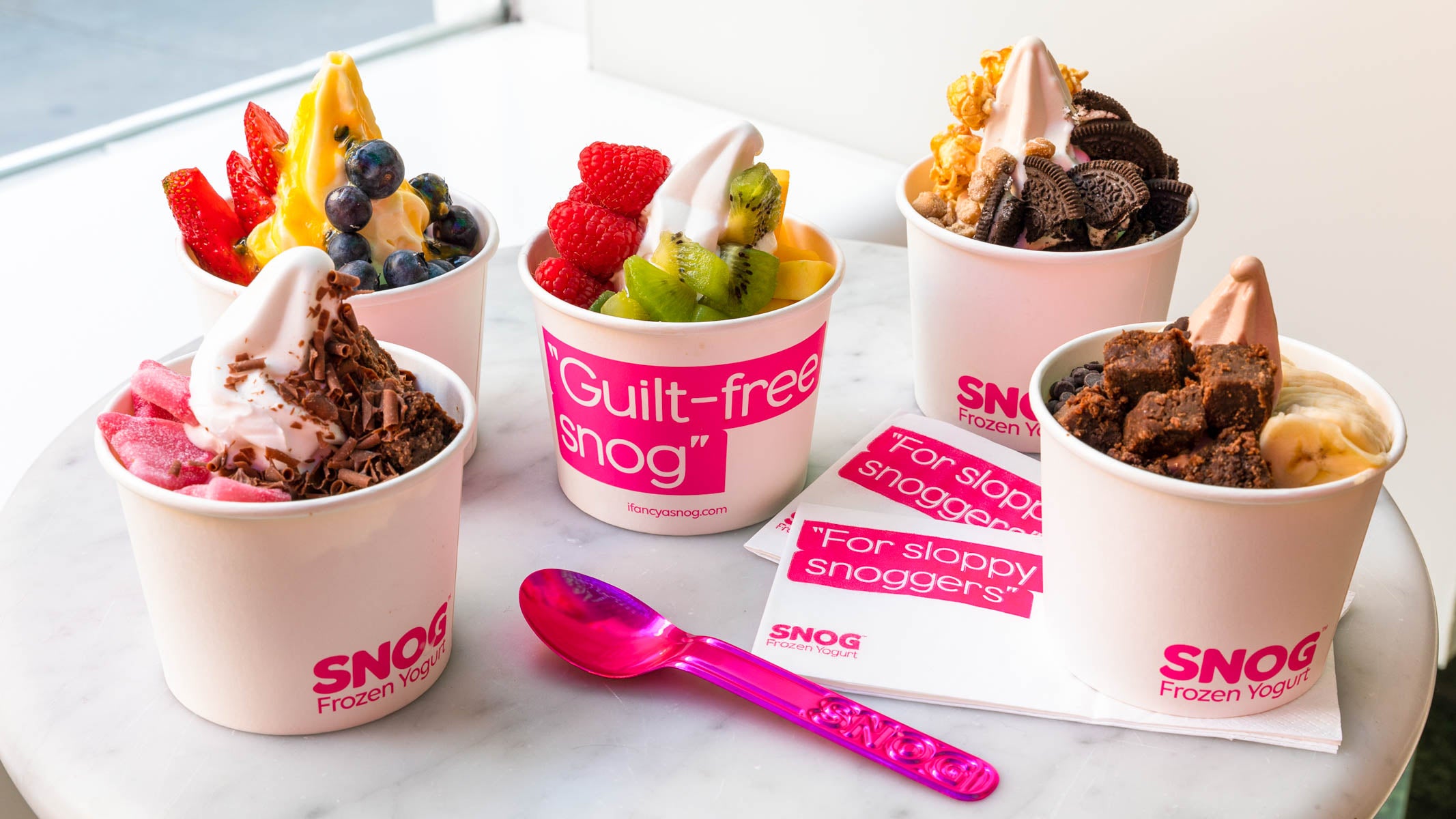 Snog Frozen Yogurt delivery from Shoreditch Order with Deliveroo
