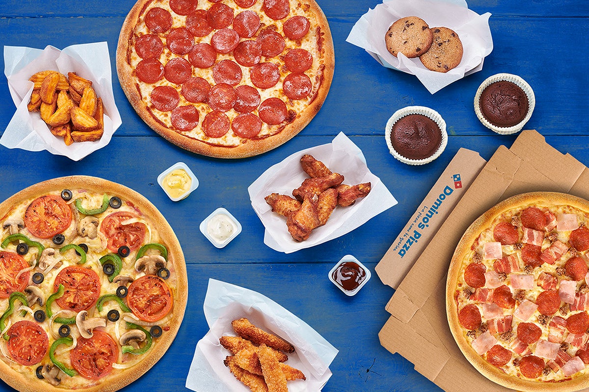 Domino's Pizza entrega desde Coia Pide comida con Deliveroo