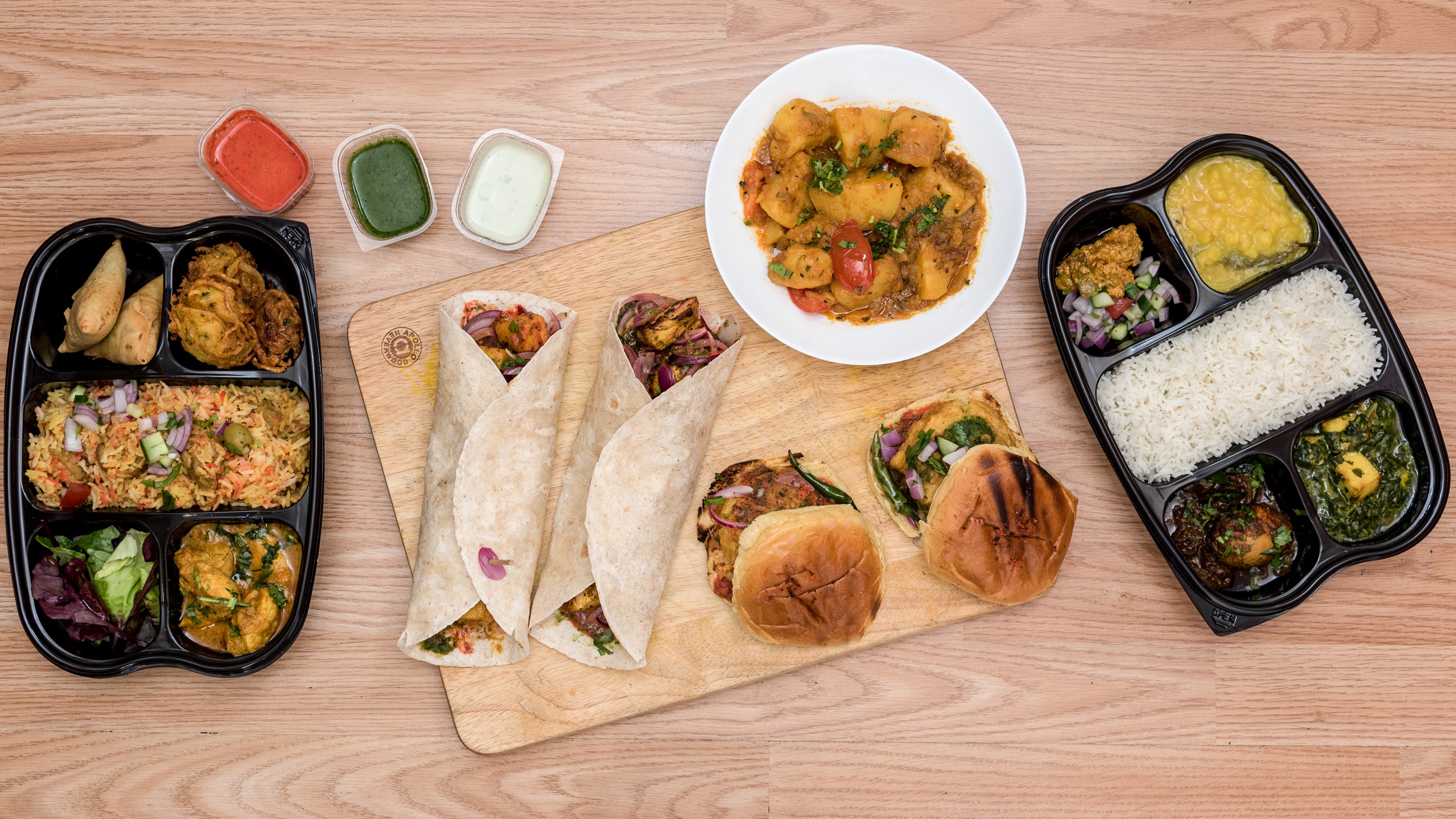 Tiffin Co delivery from Canary Wharf Order with Deliveroo