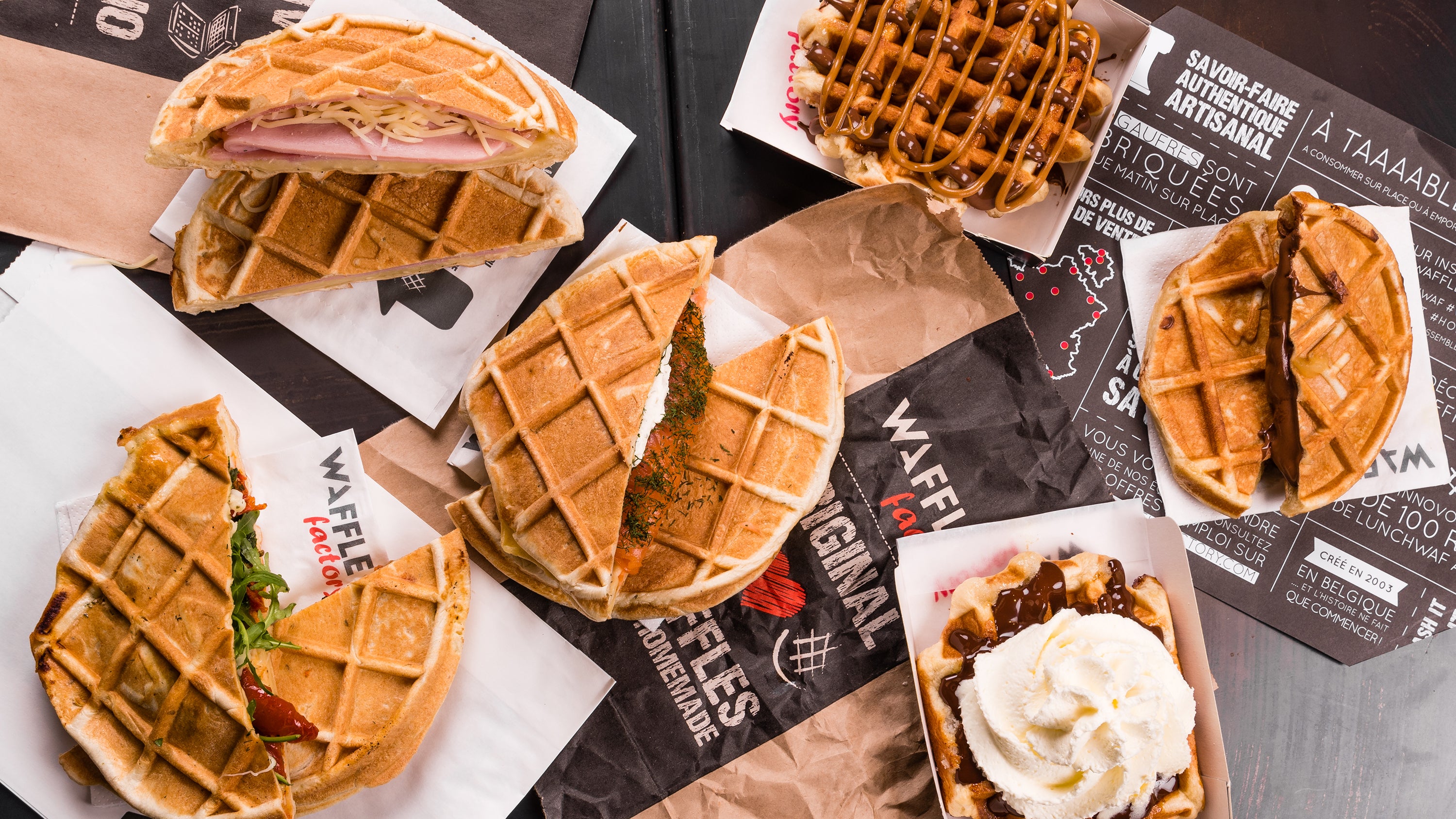 Livraison Waffle Factory à Saint Paul Commandez avec Deliveroo