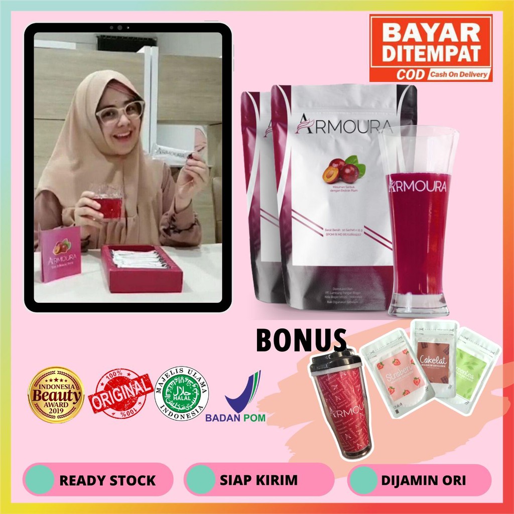 Armoura Beauty Drink CP 089673766789 Sukoharjo Jual [2 Pouch] BISA