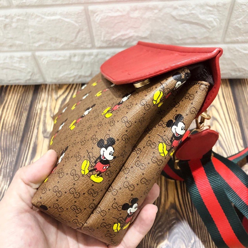 PROMO SALE TAS WANITA GUCCI SLING BAG HAILEY MICKEY PREMIUM SELEMPANG IMPORT MURAH Lazada