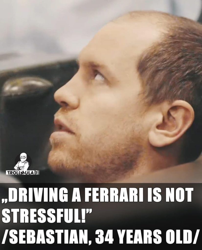 Aston Martin War Vettels FerrariZeit zum Haare raufen?