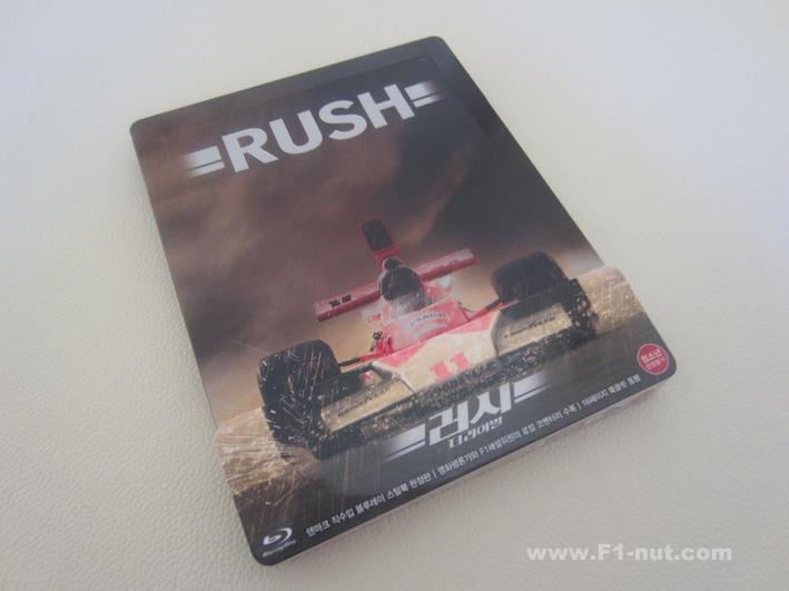 BluRay review Rush (Kimchi Steelbook)