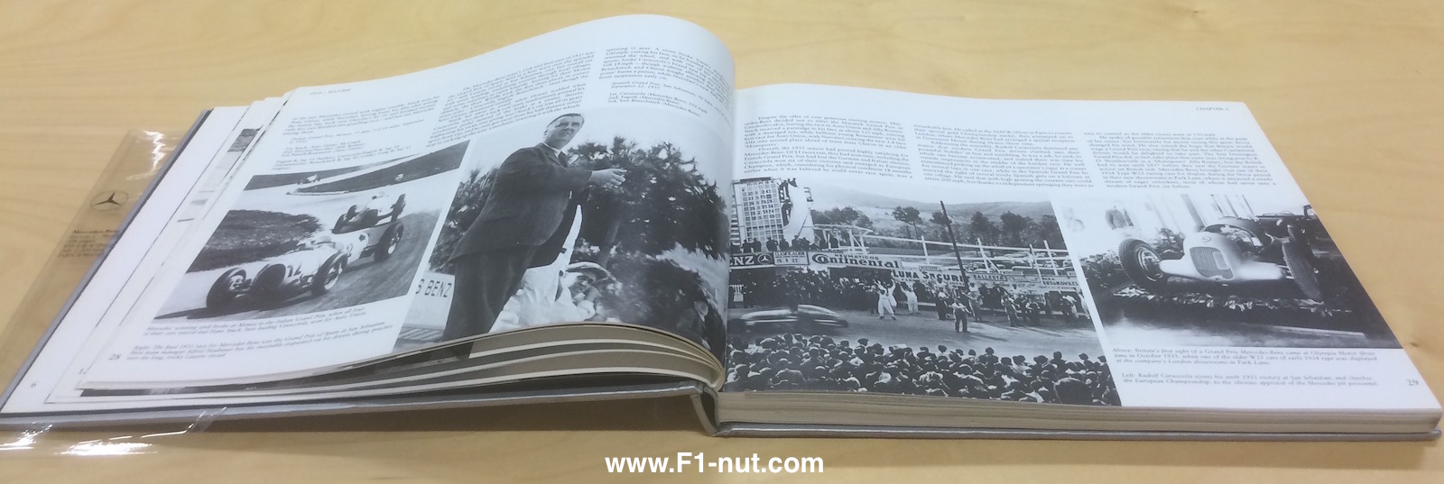 Mercedes Benz Grand Prix Racing 19341955 C. Monkhouse book