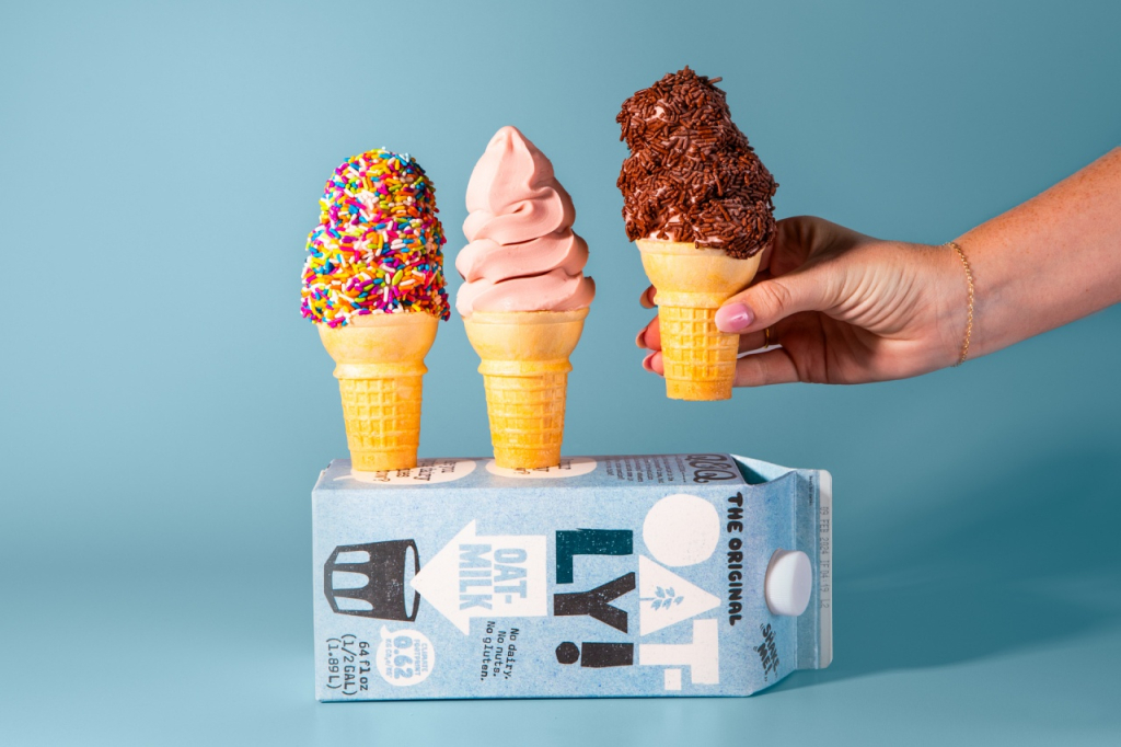 Oatly Unveils Collaboration With Carvel Ice Cream Chain; Launches New