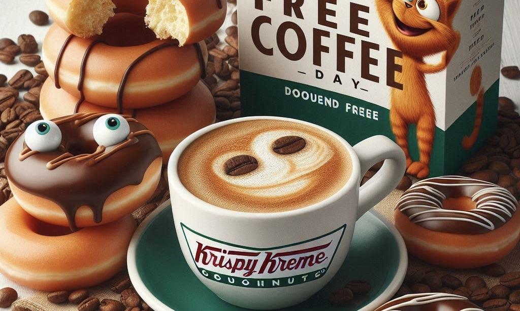 Krispy Kreme Offers Free Coffee and 2 Dozen Doughnuts for National