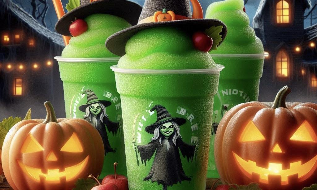 Sonic Unveils Witch's Brew Slush Float with Green Apple Flavor for