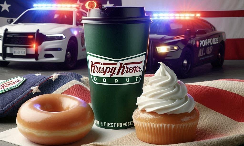 Krispy Kreme Honors First Responders with Free Coffee and Doughnut on