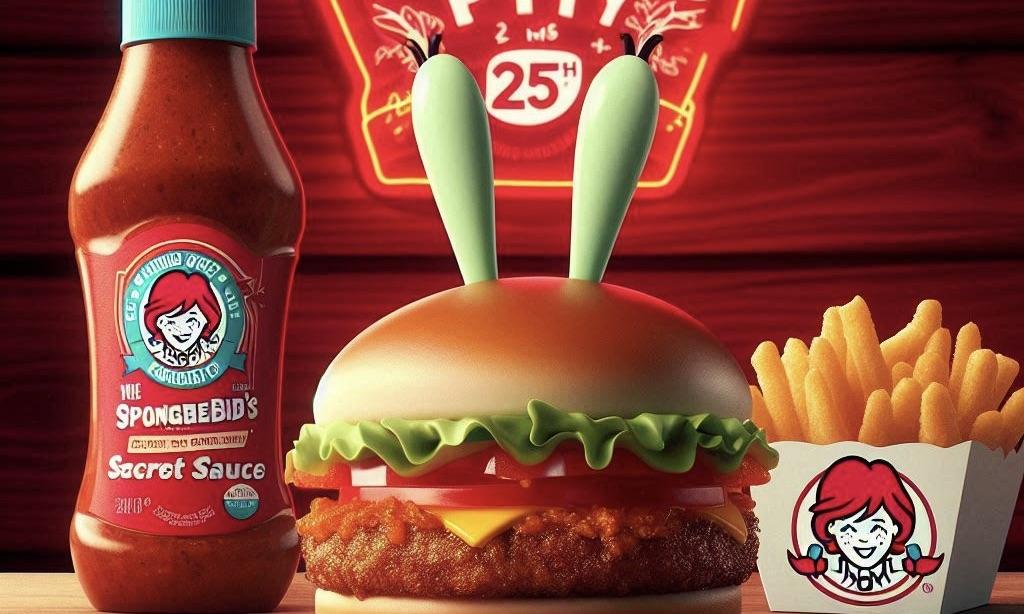 Wendy’s Unveils Krabby Patty for SpongeBob's 25th Anniversary with