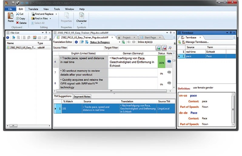 MadCap Lingo 8, Bare Bones Tool Great at What it Does