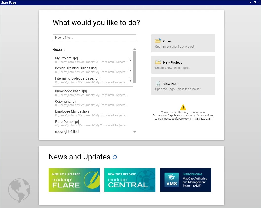 MadCap Lingo 11 r3 New Release Now Available for Download!