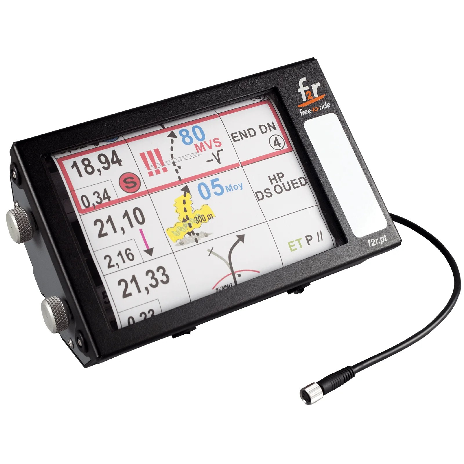 RB850 Rally Electric Roadbook Holder (Main unit only) — F2R