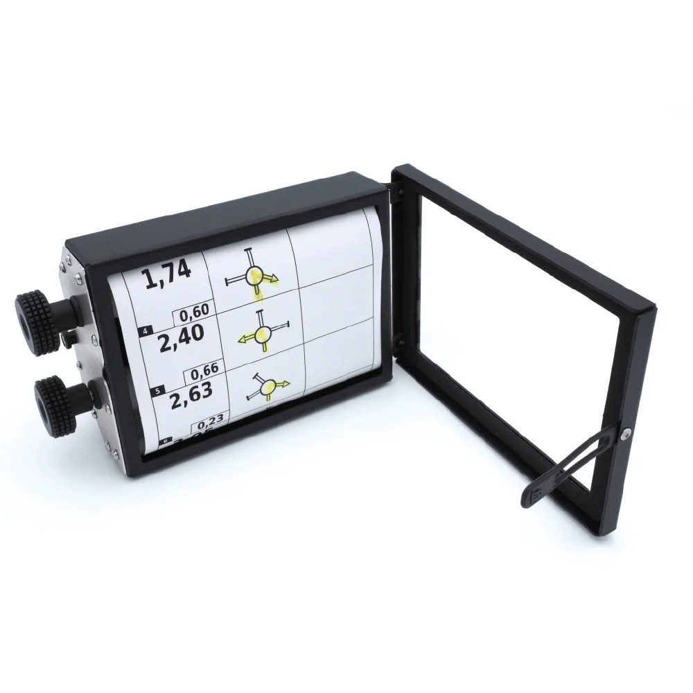 RB801 Manual Roadbook Holder (with SWMOTECH handlebar mount) — F2R