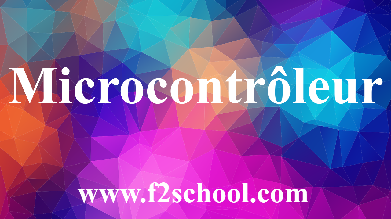 microprocesseur et microcontrôleur cours F2School