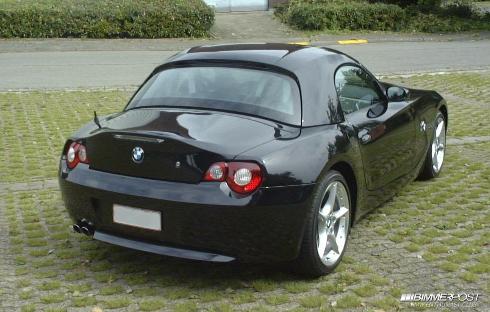 Bmw z4 e85 hardtop montage