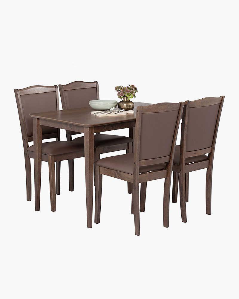 Patina Dining Set(1+4)PVC Cushion Buy Furniture cheap Online in