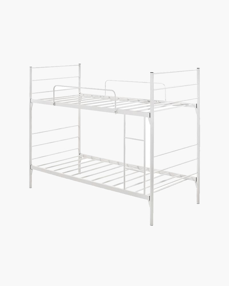 Jack Double Deck Bed White Buy Furniture cheap Online in Singapore