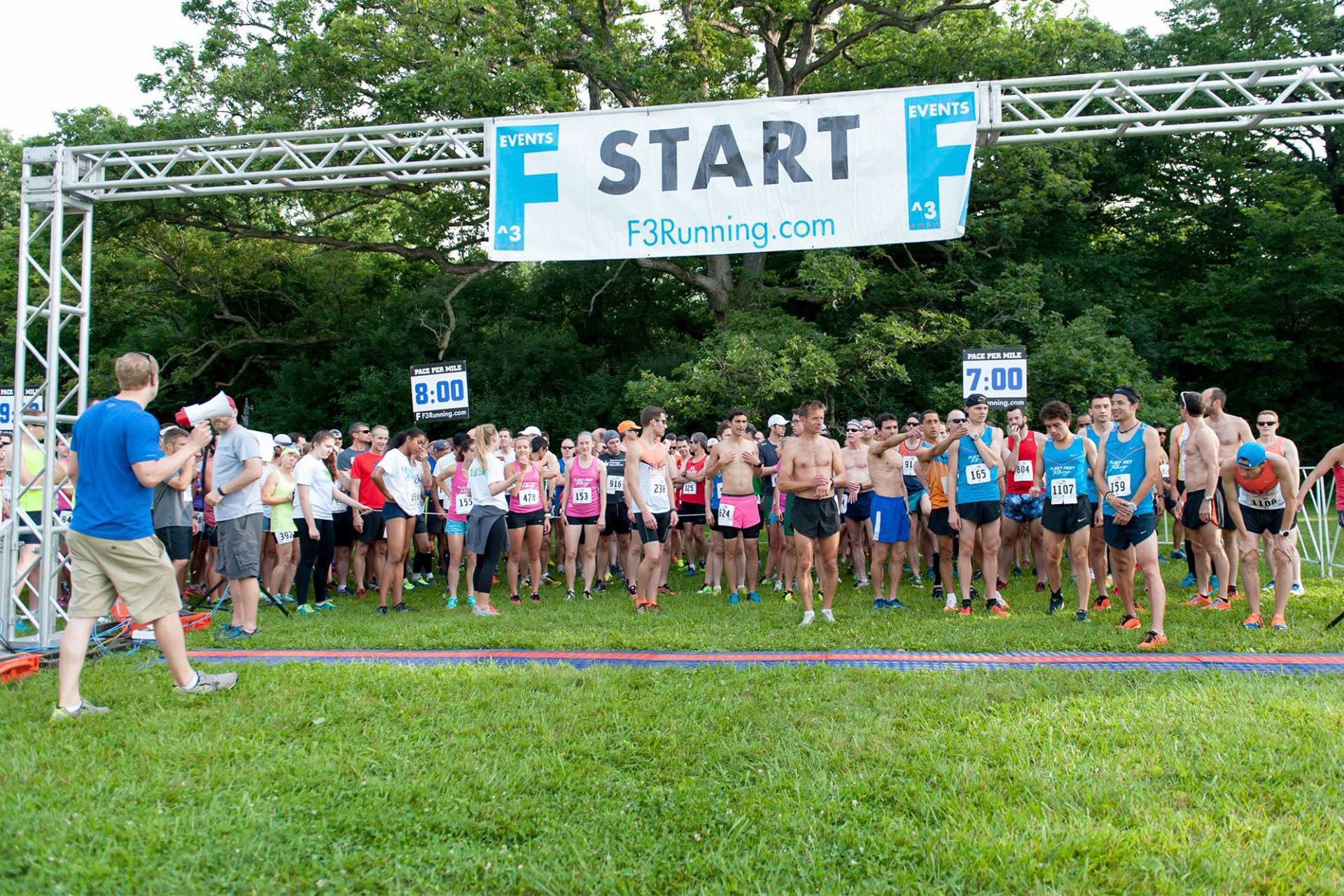 F^3 Running F^3 Running Events