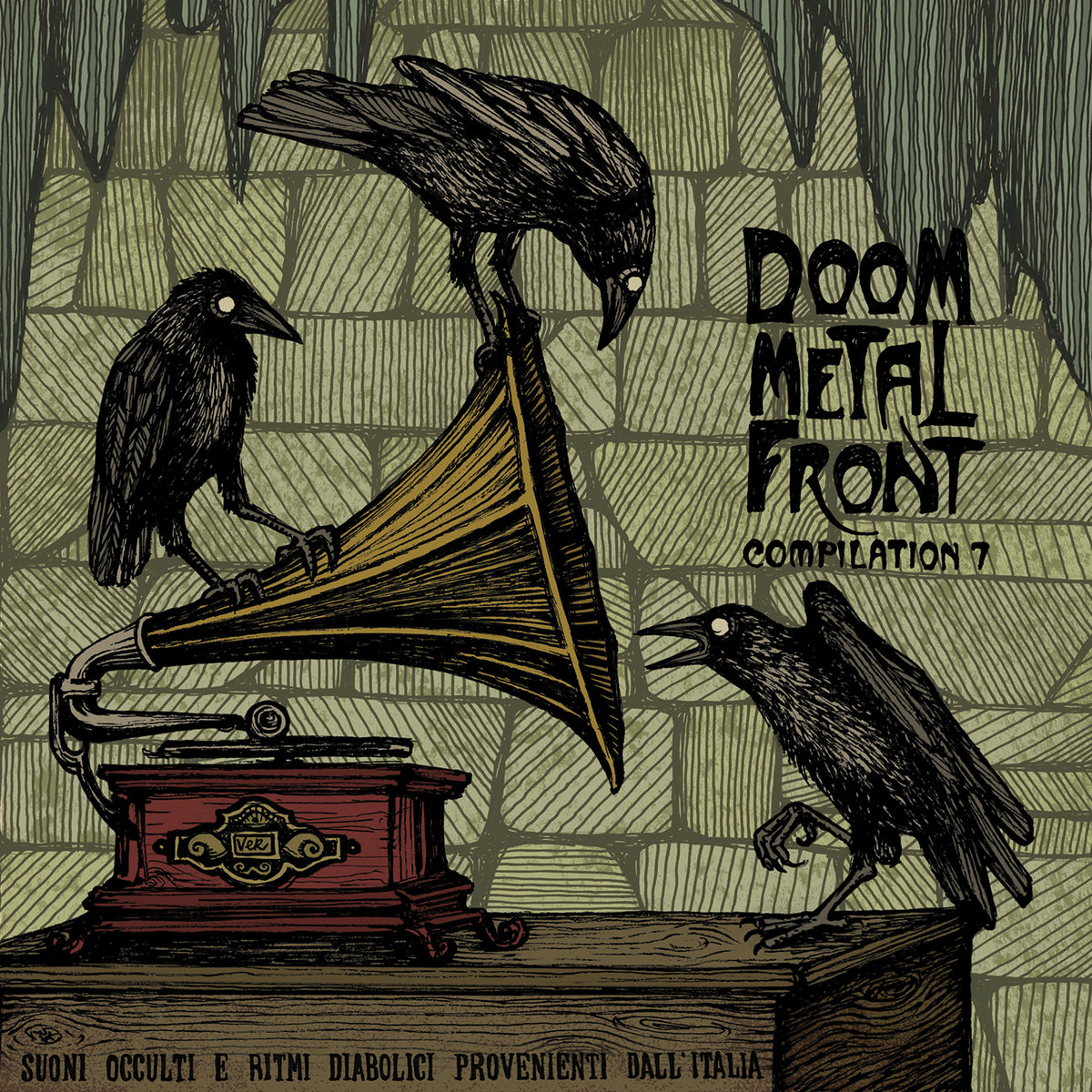 DOOM METAL FRONT compilation 7 Suoni occulti e ritmi diabolici
