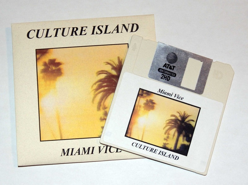 CULTURE ISLAND Floppy Disk Single Miami Vice